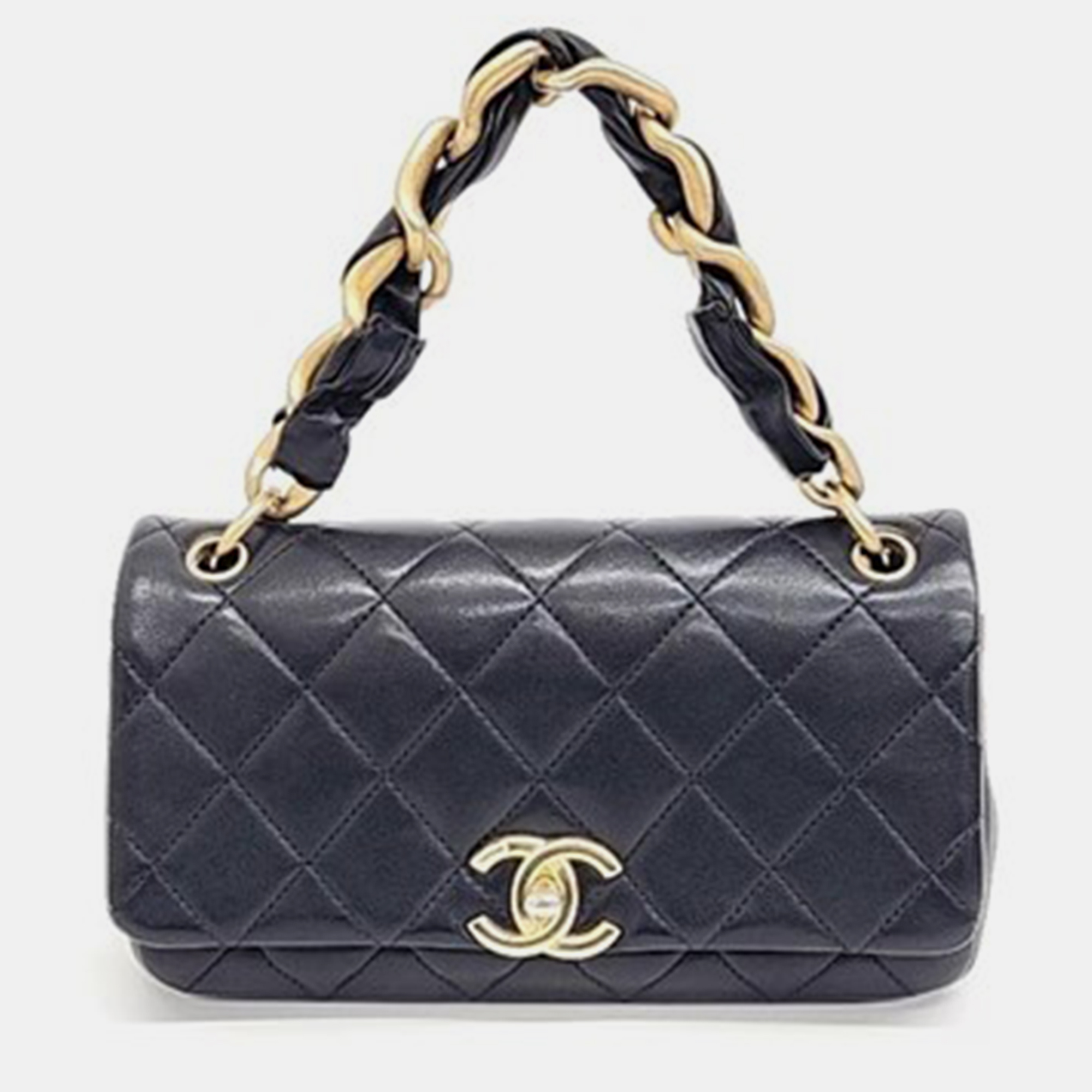 Chanel Chain Handle Crossbody Bag