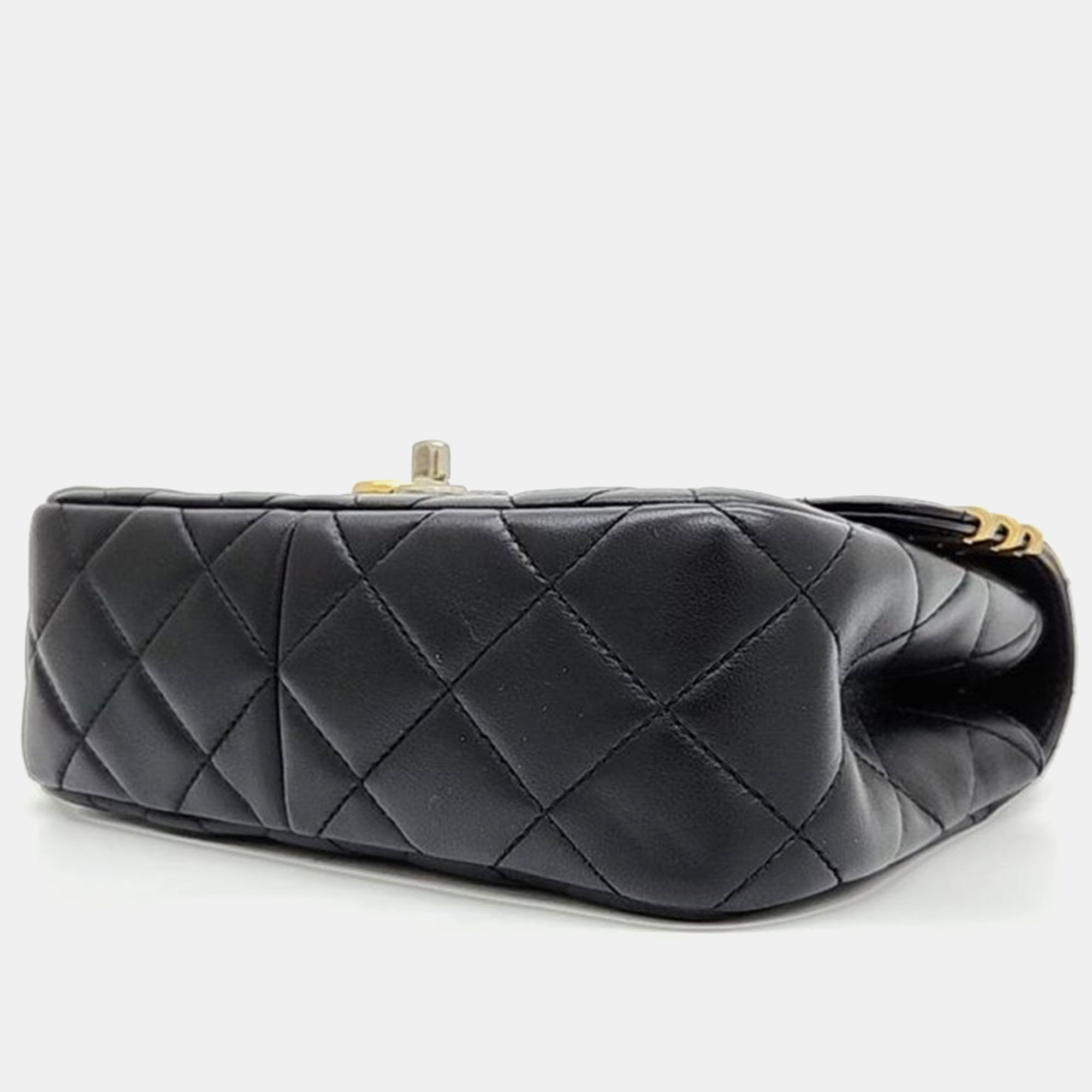 Chanel Classic Trimmed Shoulder Bag Small