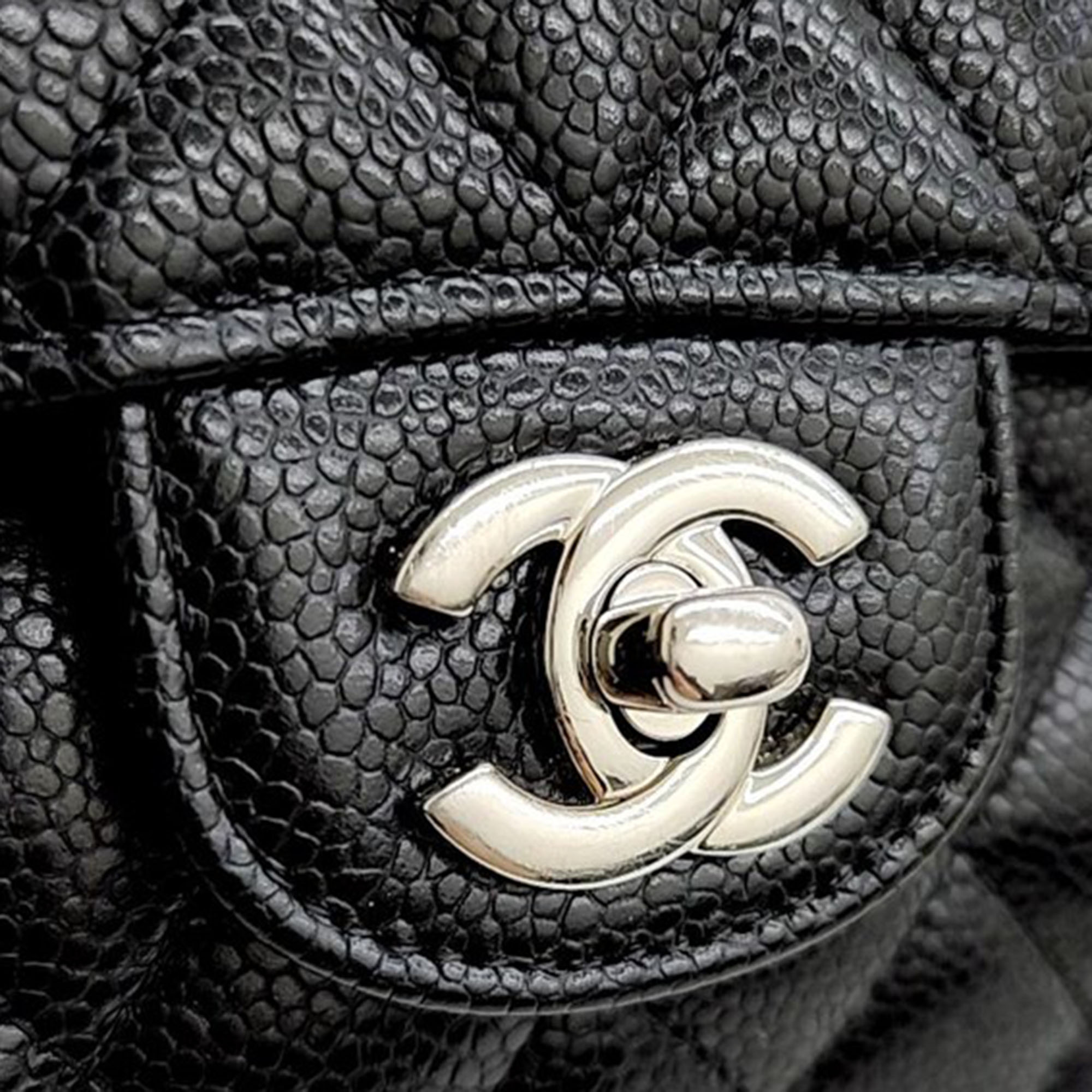 Chanel Caviar Black Classic Small