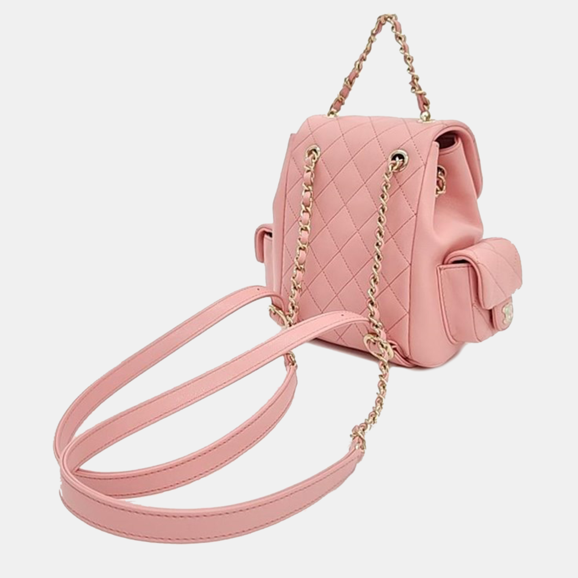 Chanel Caviar Pink Backpack