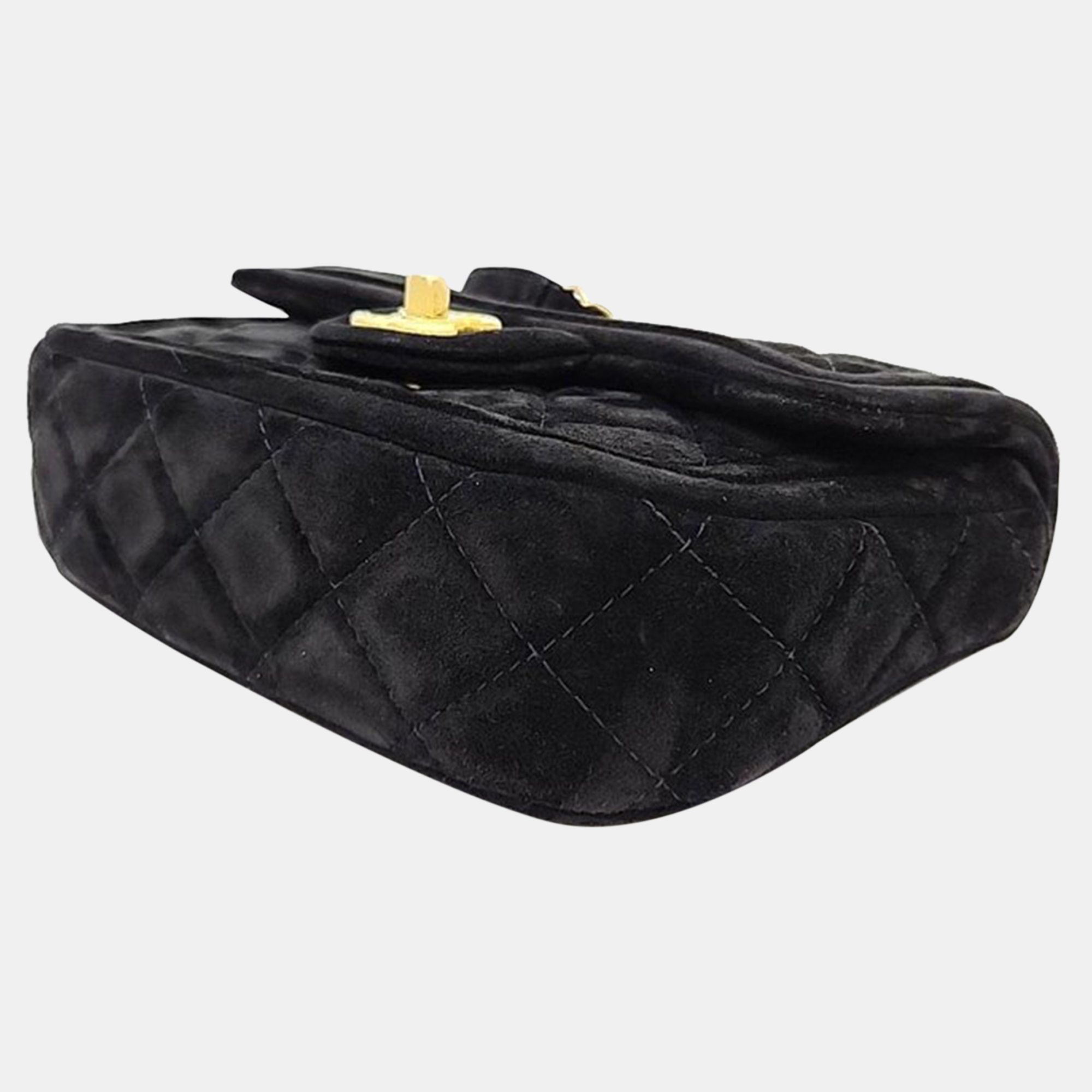 Chanel Suede Mini Flap Bag