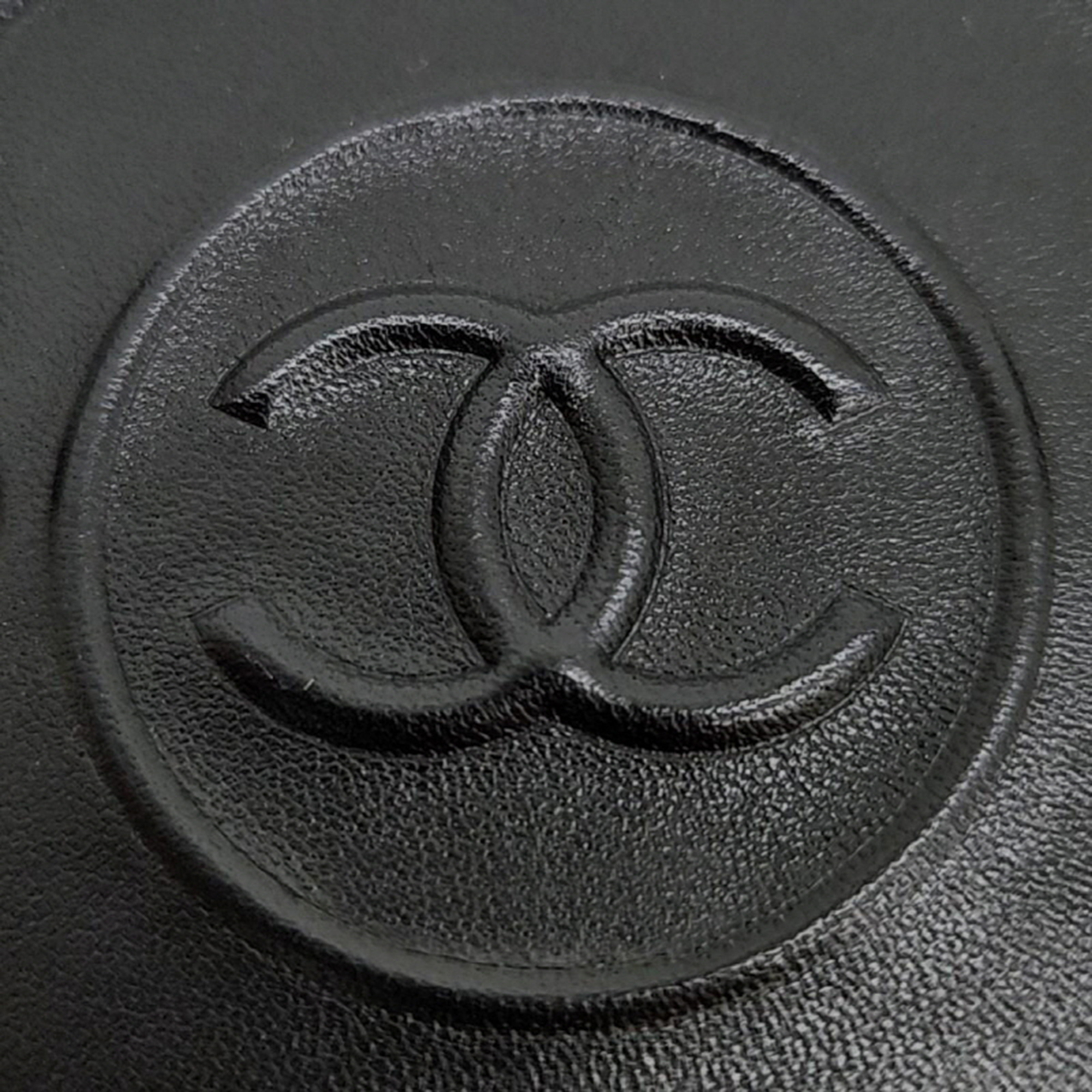 Chanel Logo Round Vanity