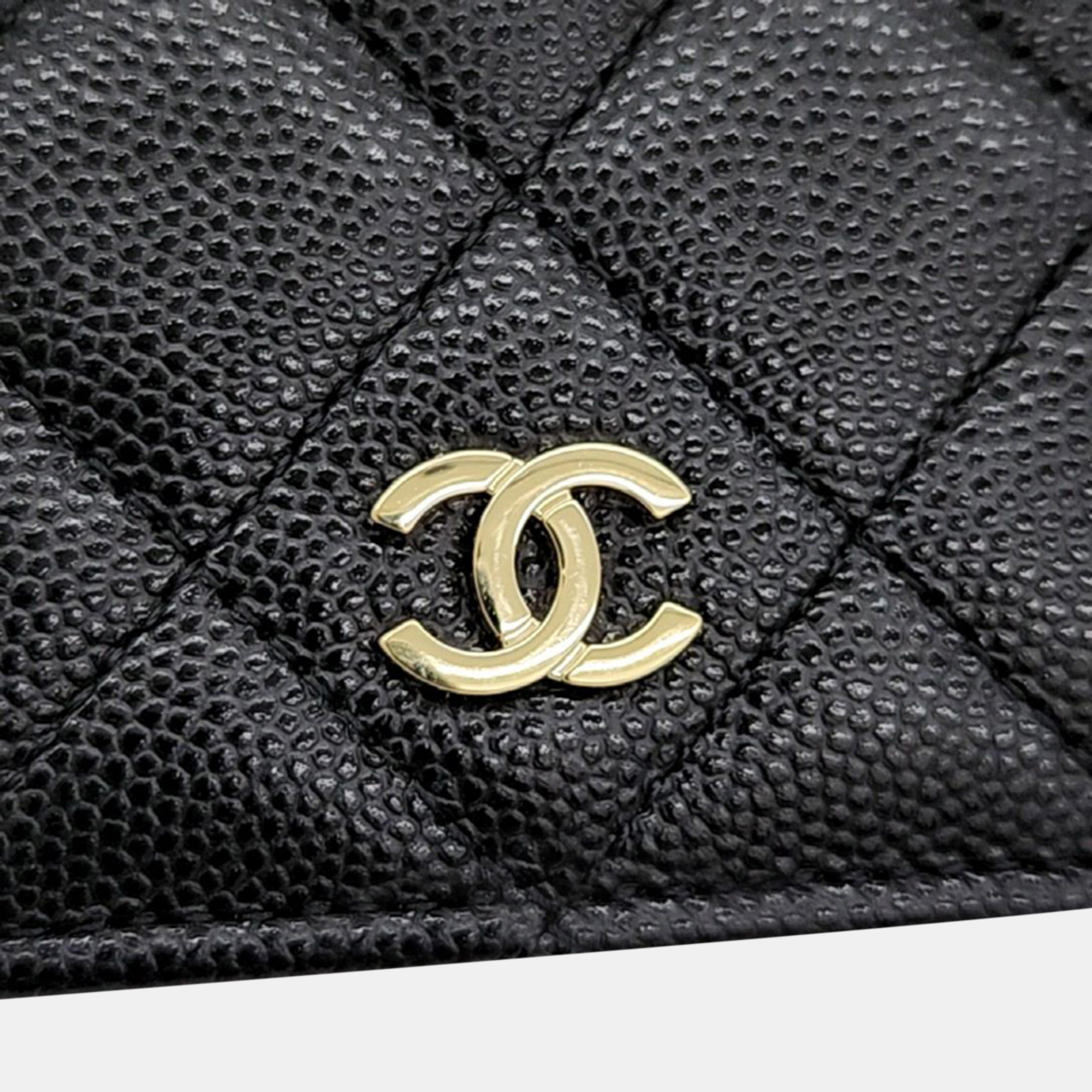 Chanel Caviar Mini Chain Crossbody Bag