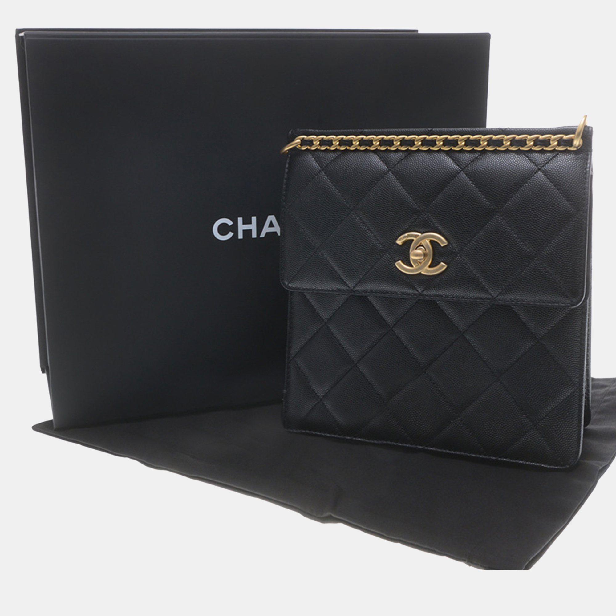Chanel Caviar Black Backpack