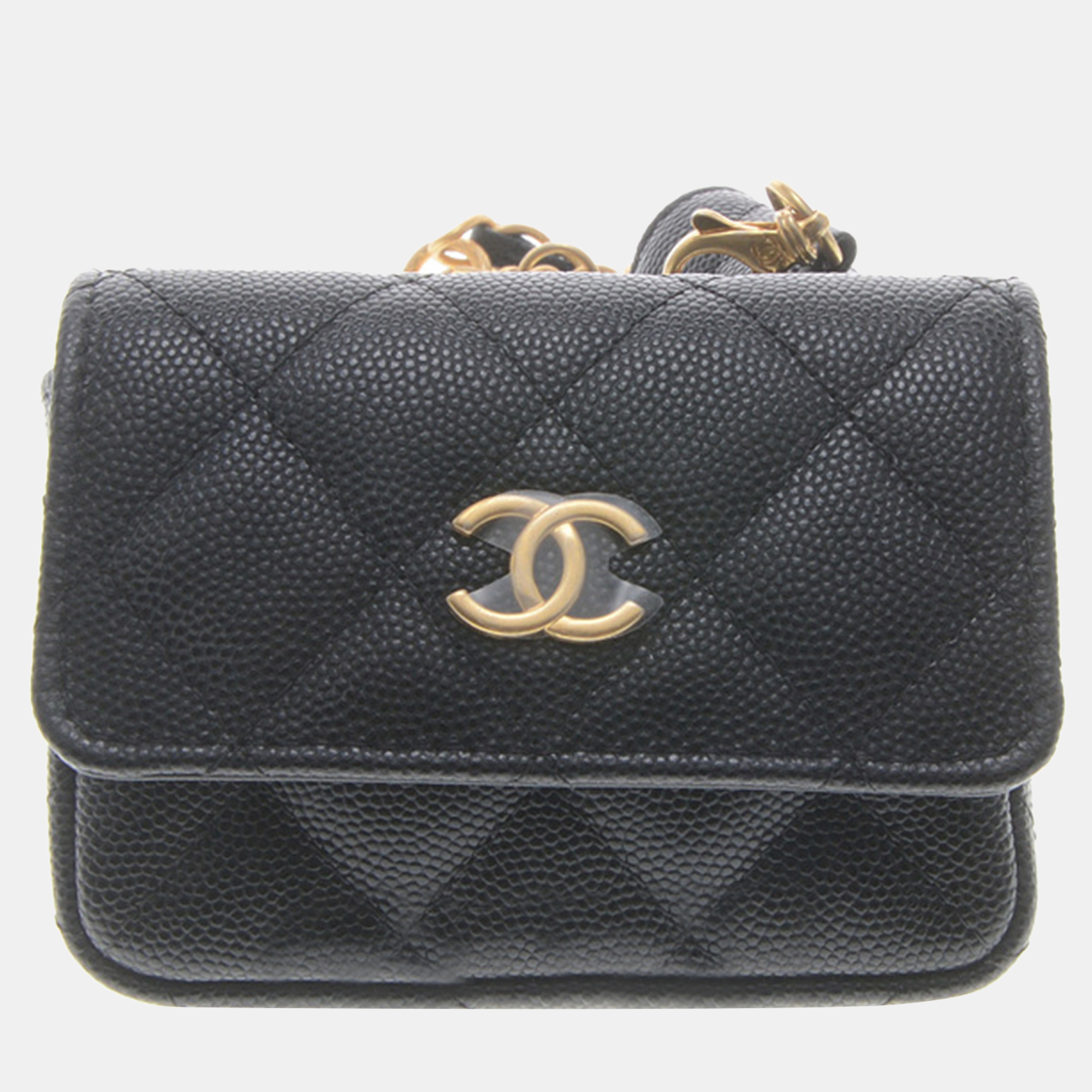 Chanel Caviar Chain Belt Bag
