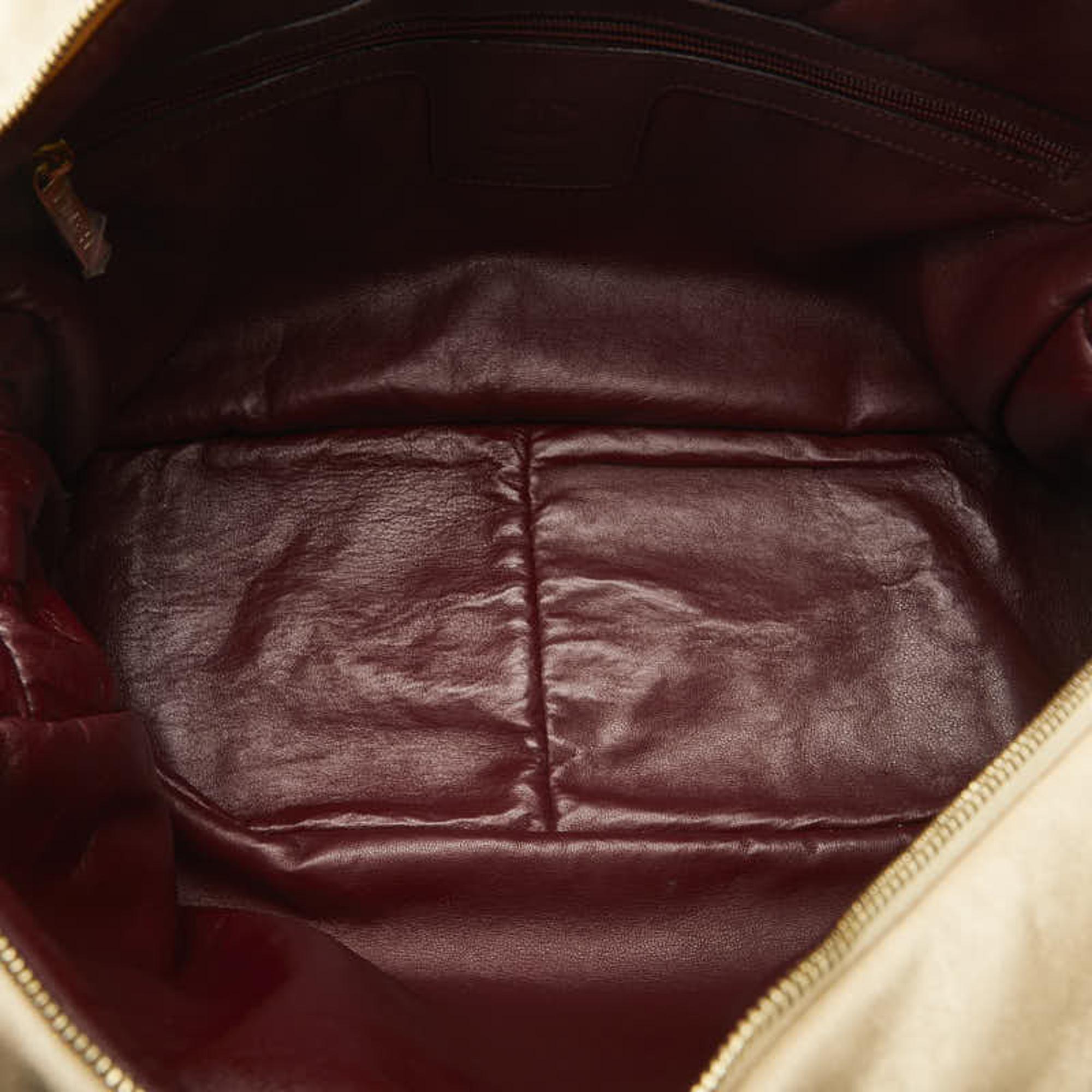 Chanel Gold Leather CC Cocoon Handbag