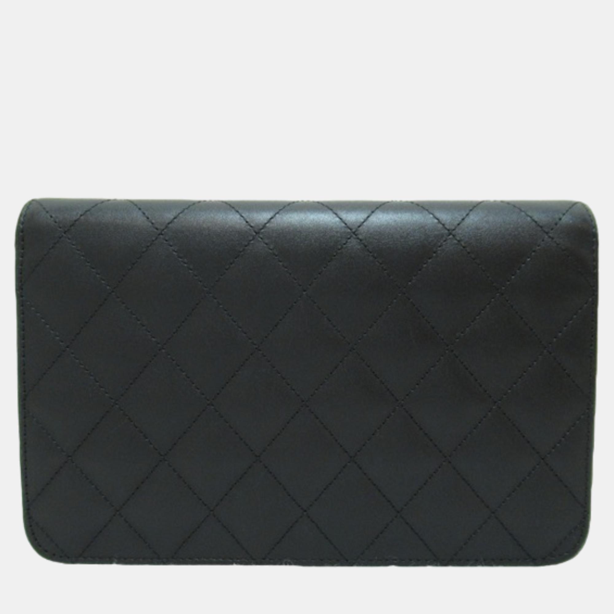 Chanel Black CC Cambon Wallet On Chain