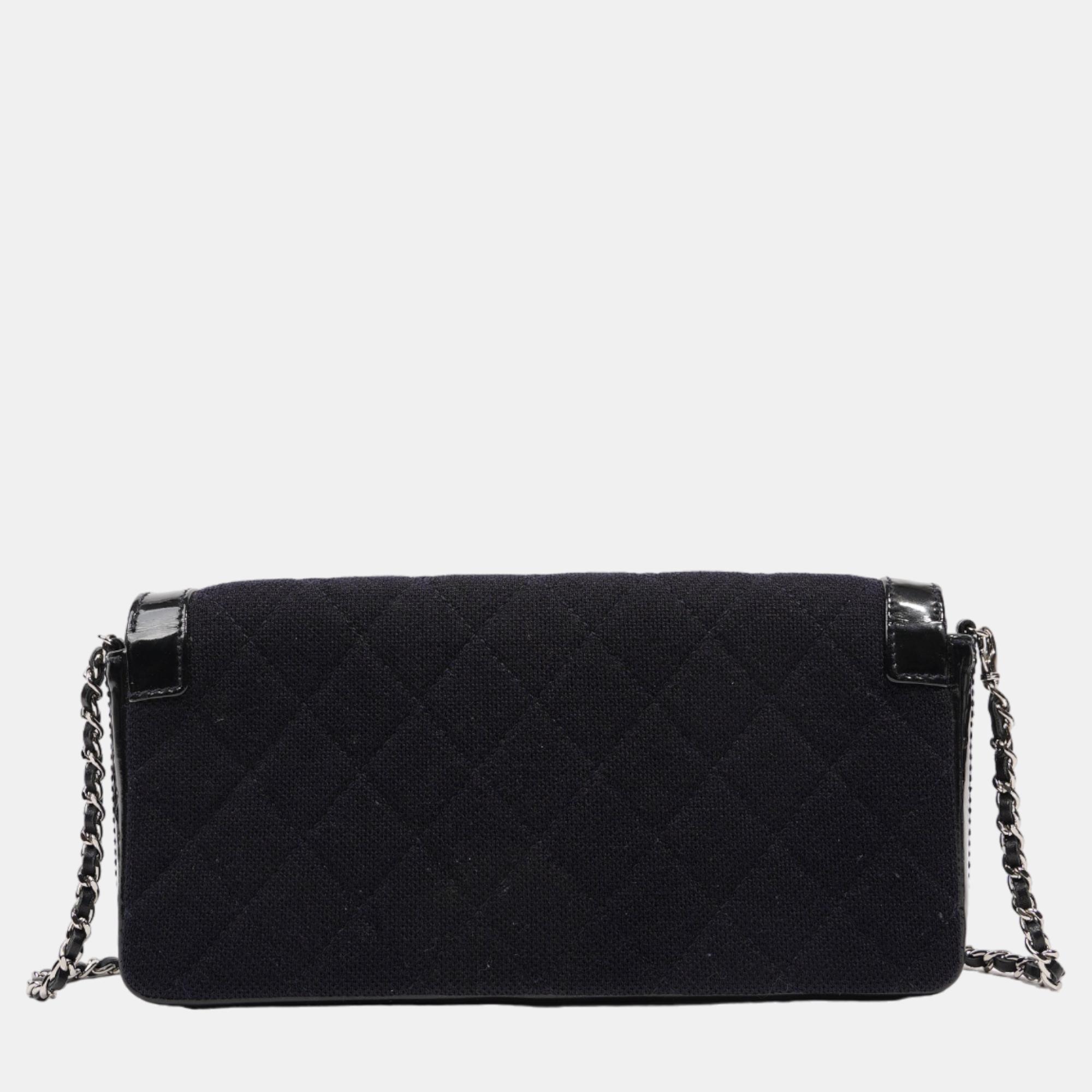 Chanel Womens East West Mademoiselle Flap Bag