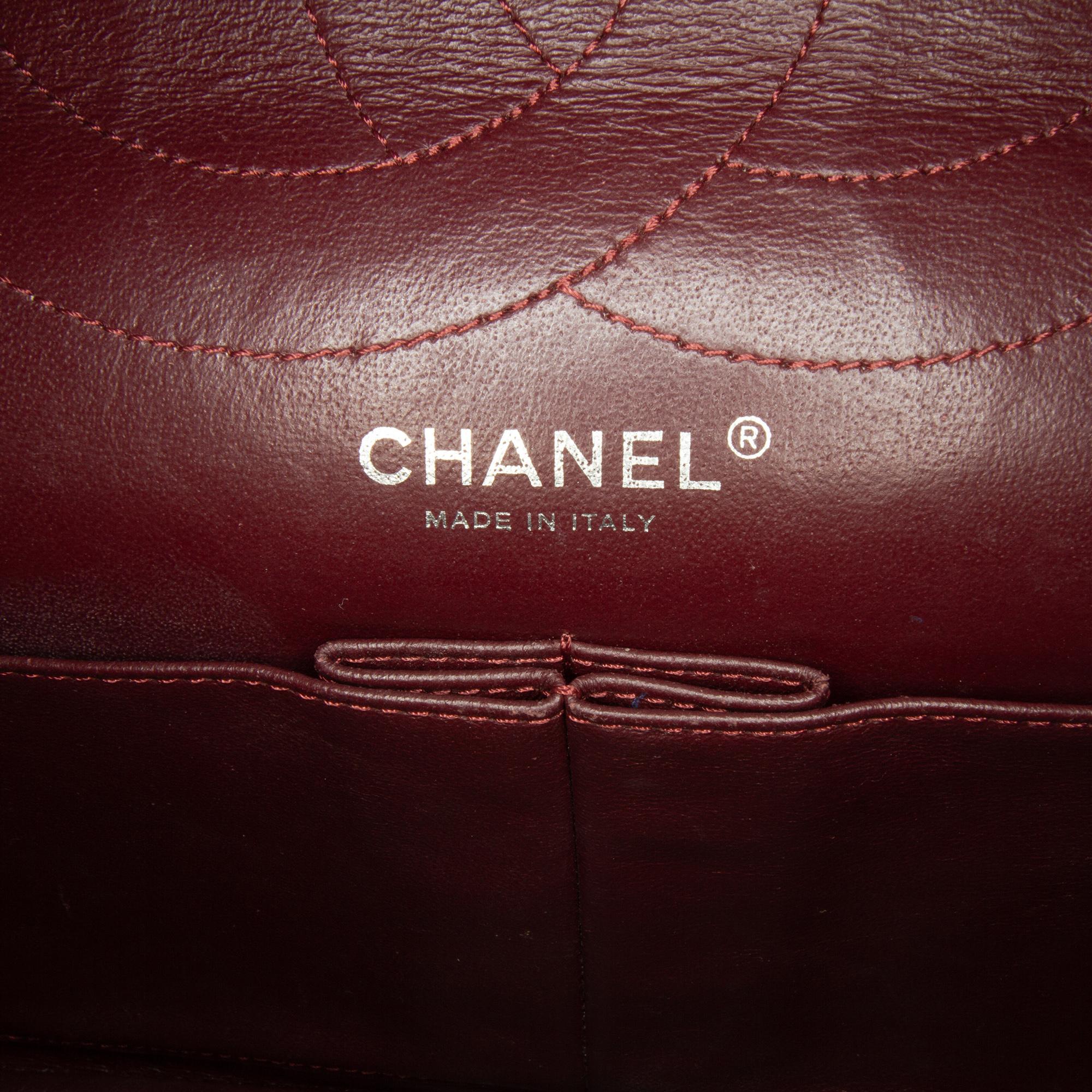 Chanel Black Reissue 2.55 Aged Calfskin Double Flap 227