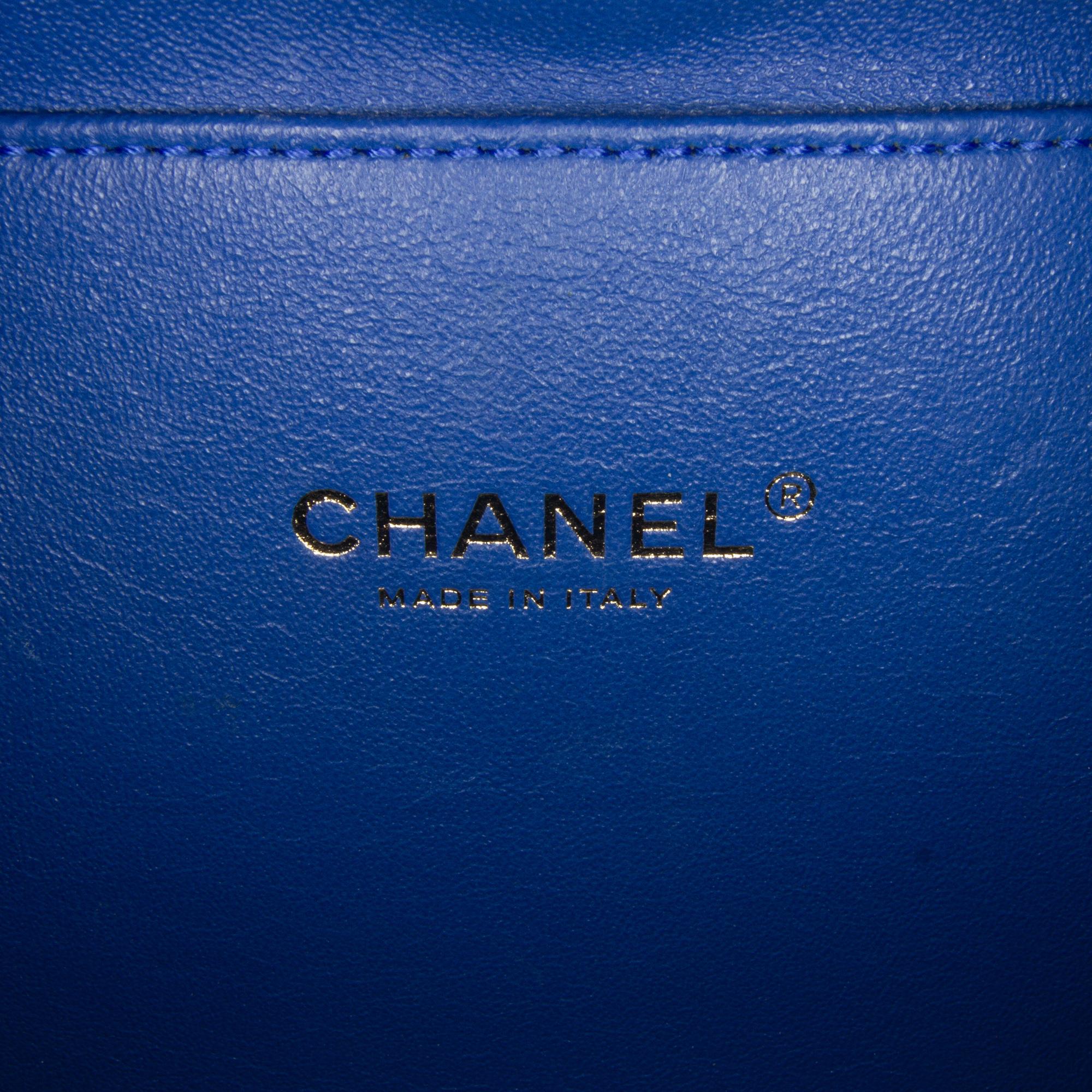 Chanel Mutlicolour Small Caviar CC Filigree Vanity Bag