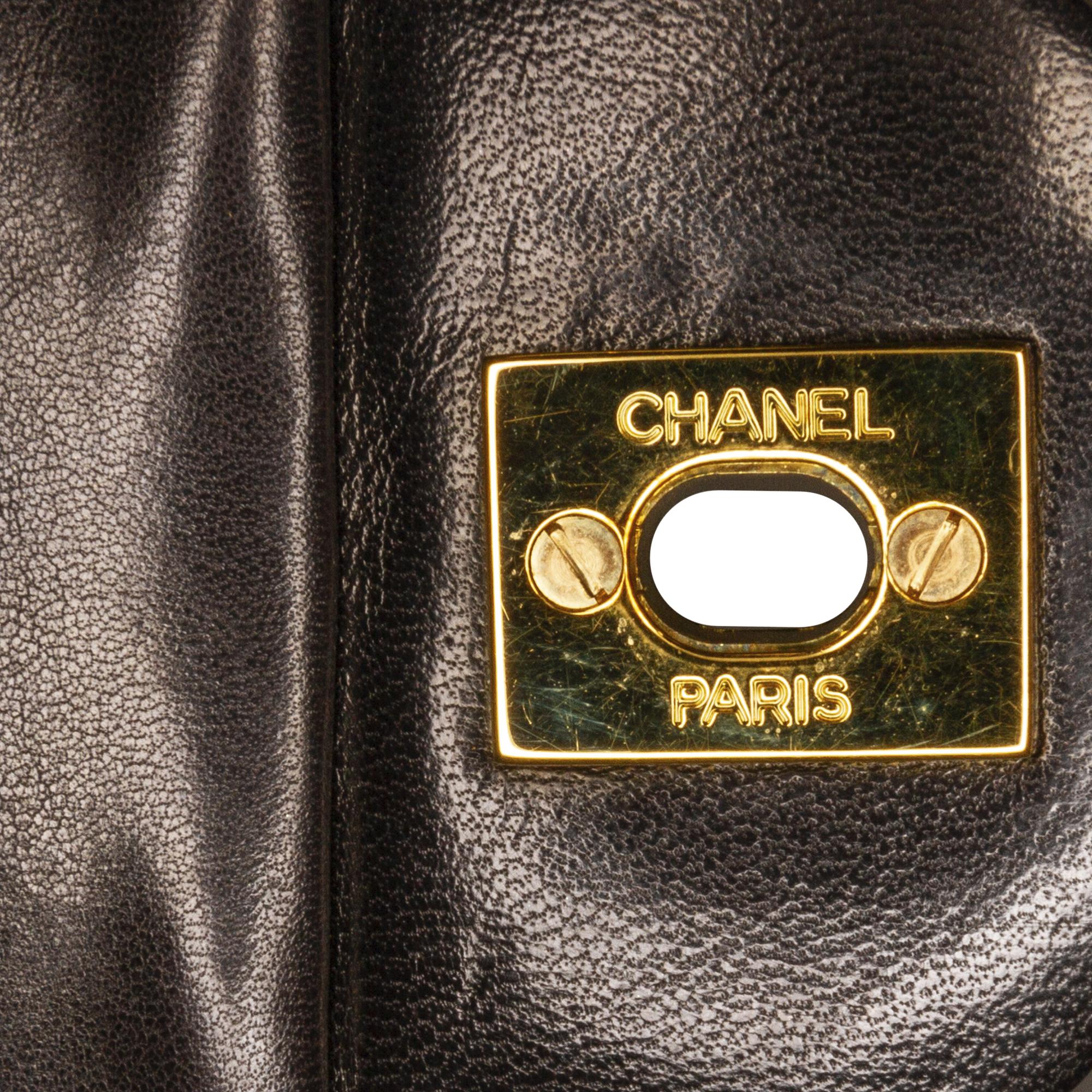 Chanel Black Small Classic Lambskin Double Flap