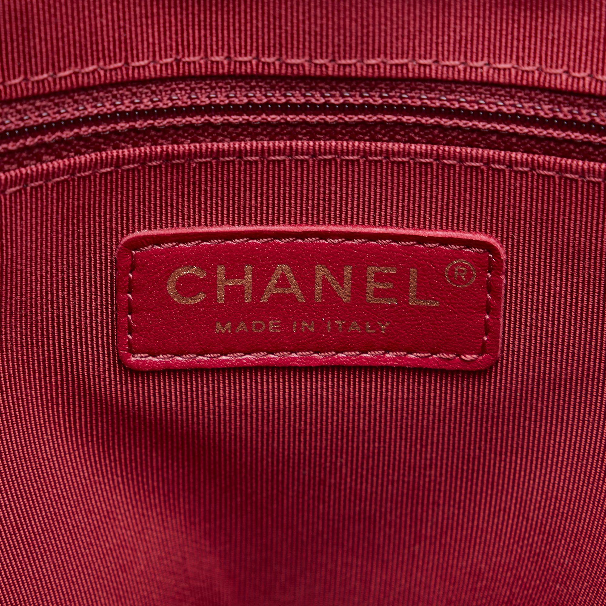 Chanel Black CC Front Pocket Calfskin Shopping Tote