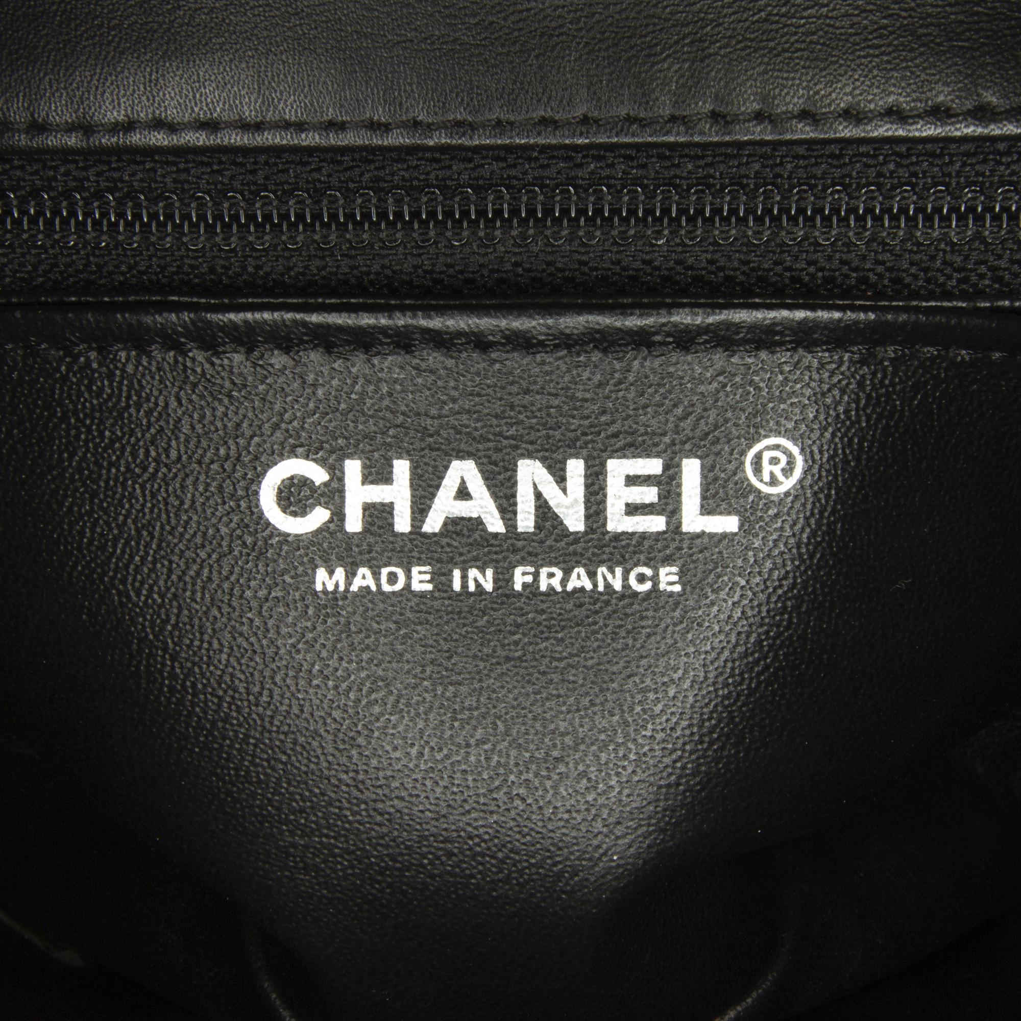 Chanel Black Mini Classic Square Patent Single Flap