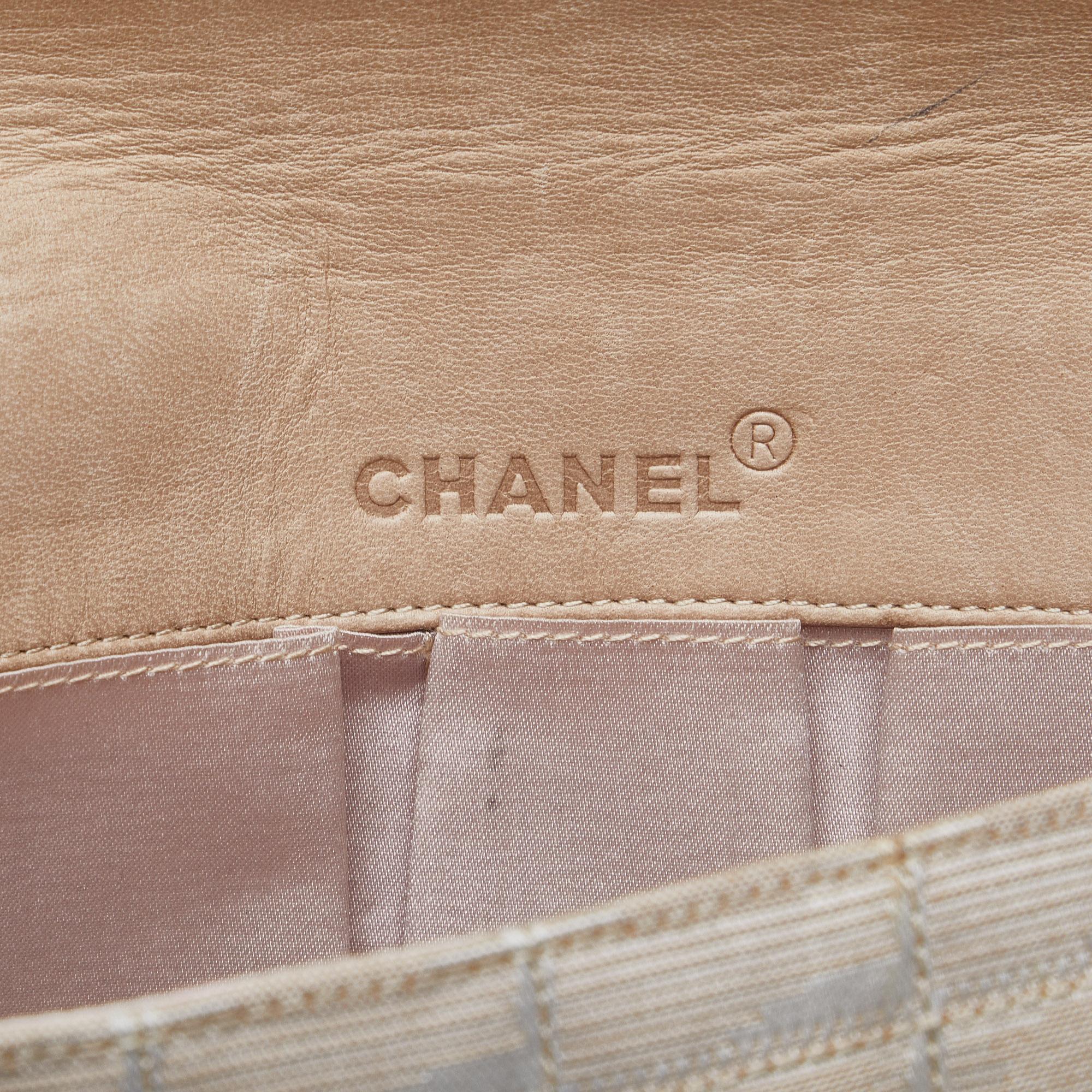 Chanel Beige New Travel Line East West Flap