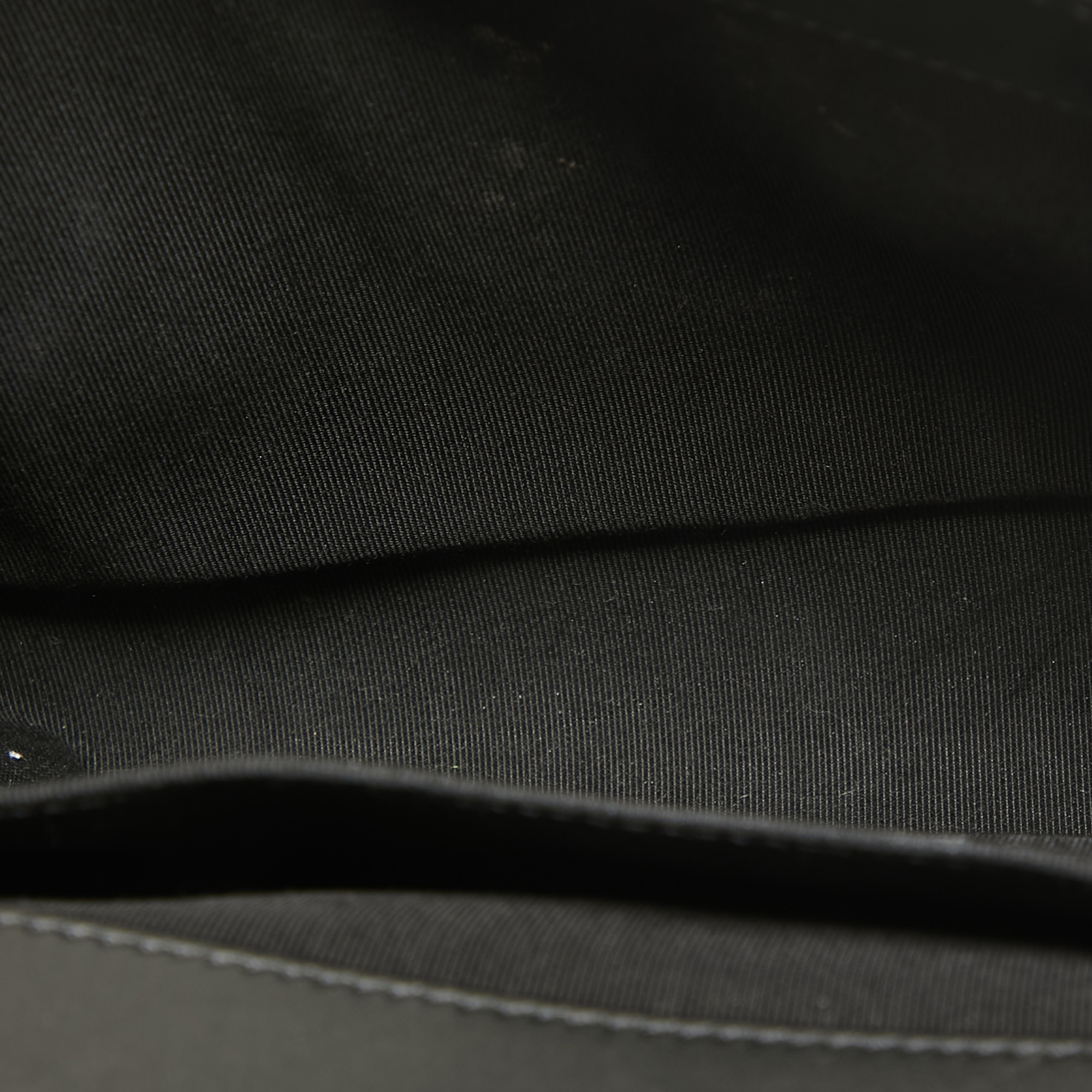Chanel Black/Holographic Chevron Leather Medium Boy Flap Bag