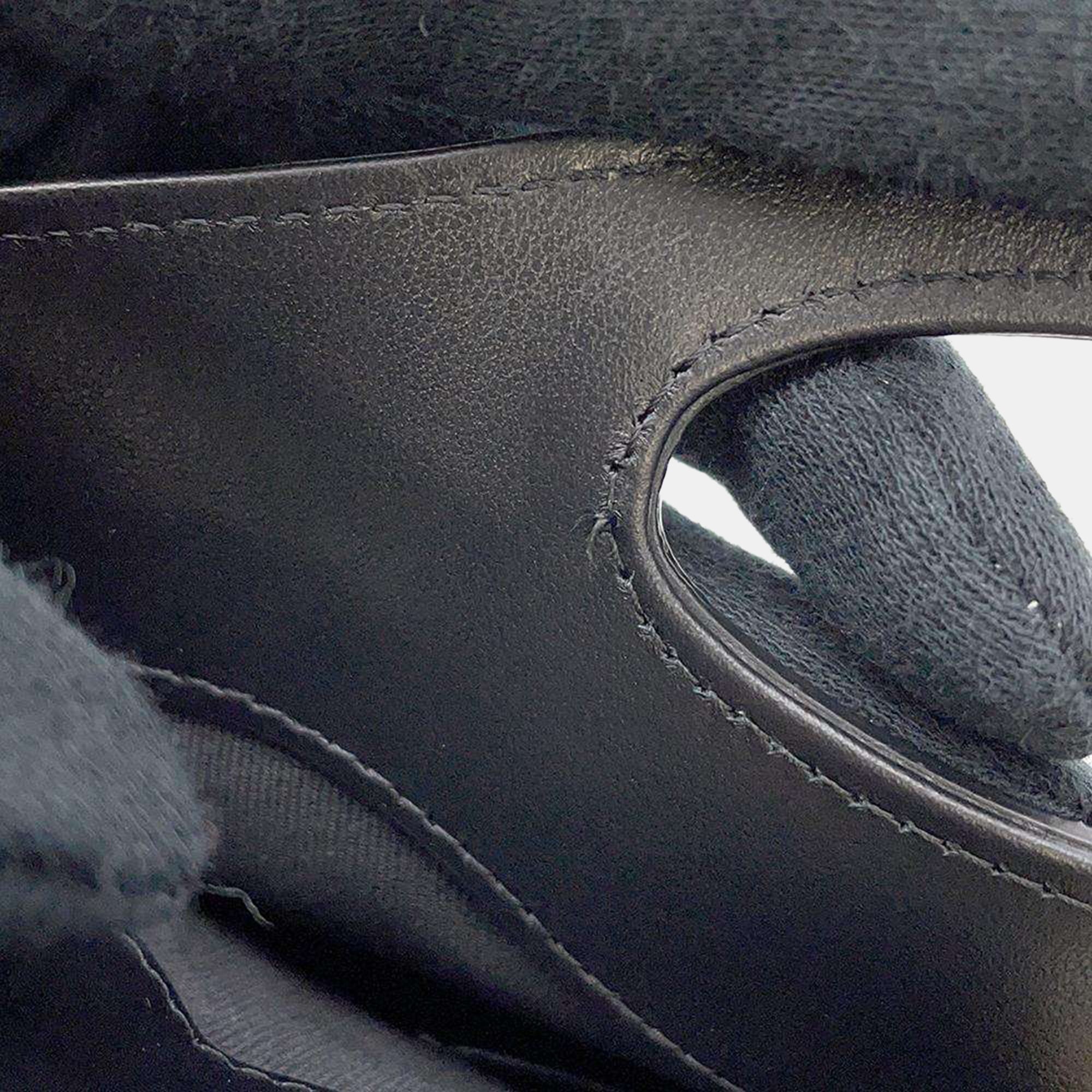 Chanel Black Leather CC Shoulder Bag