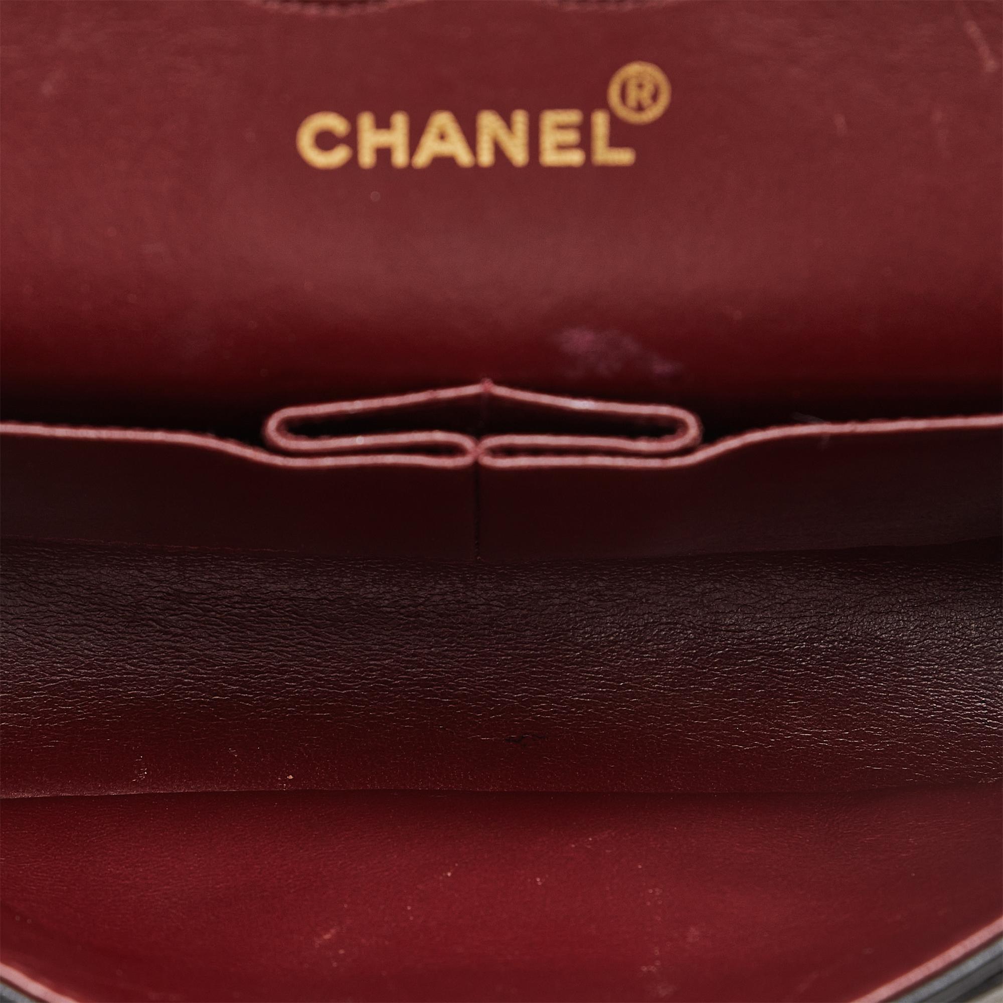 Chanel Black Medium Classic Lambskin Double Flap