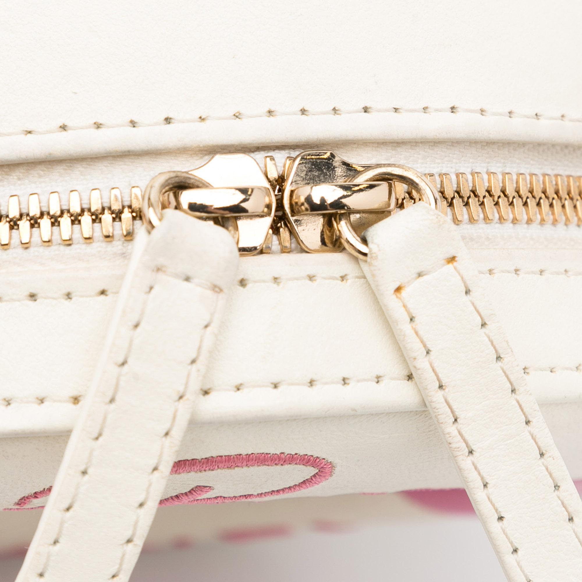 Chanel Pink/White La Pausa Crossbody Bag