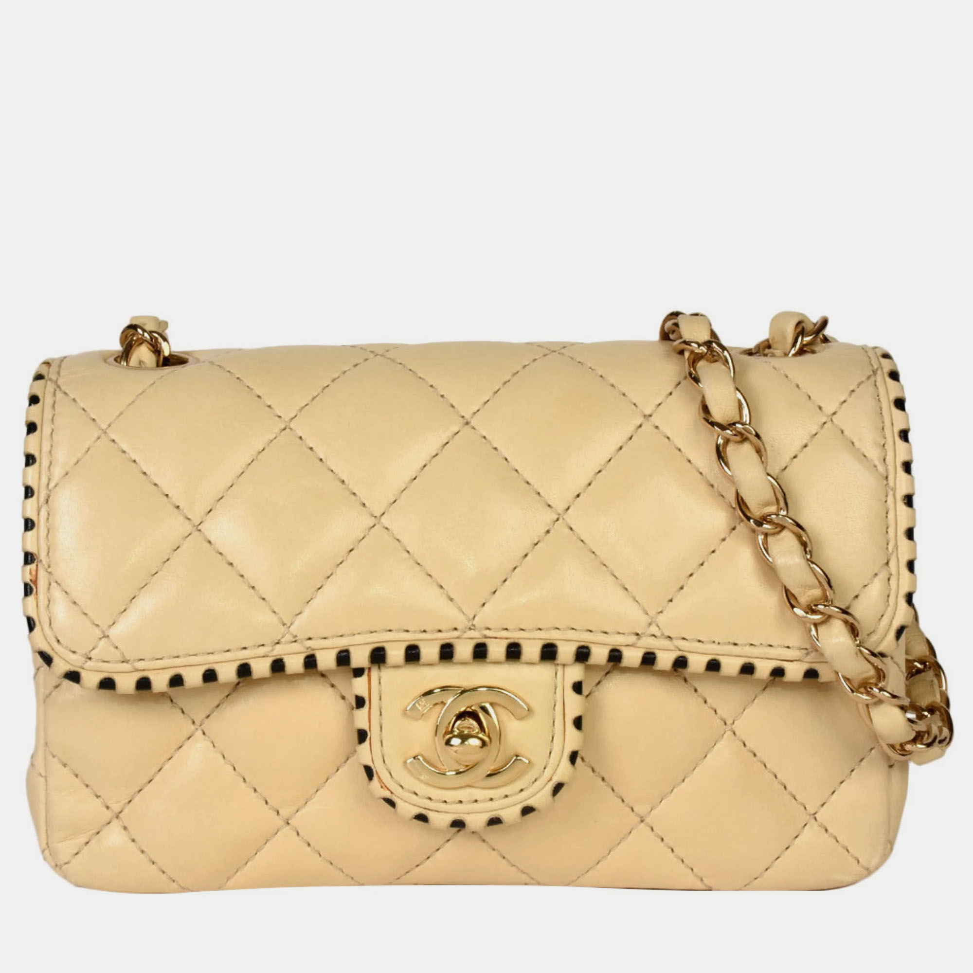 Chanel vintage classic mini square flap bag