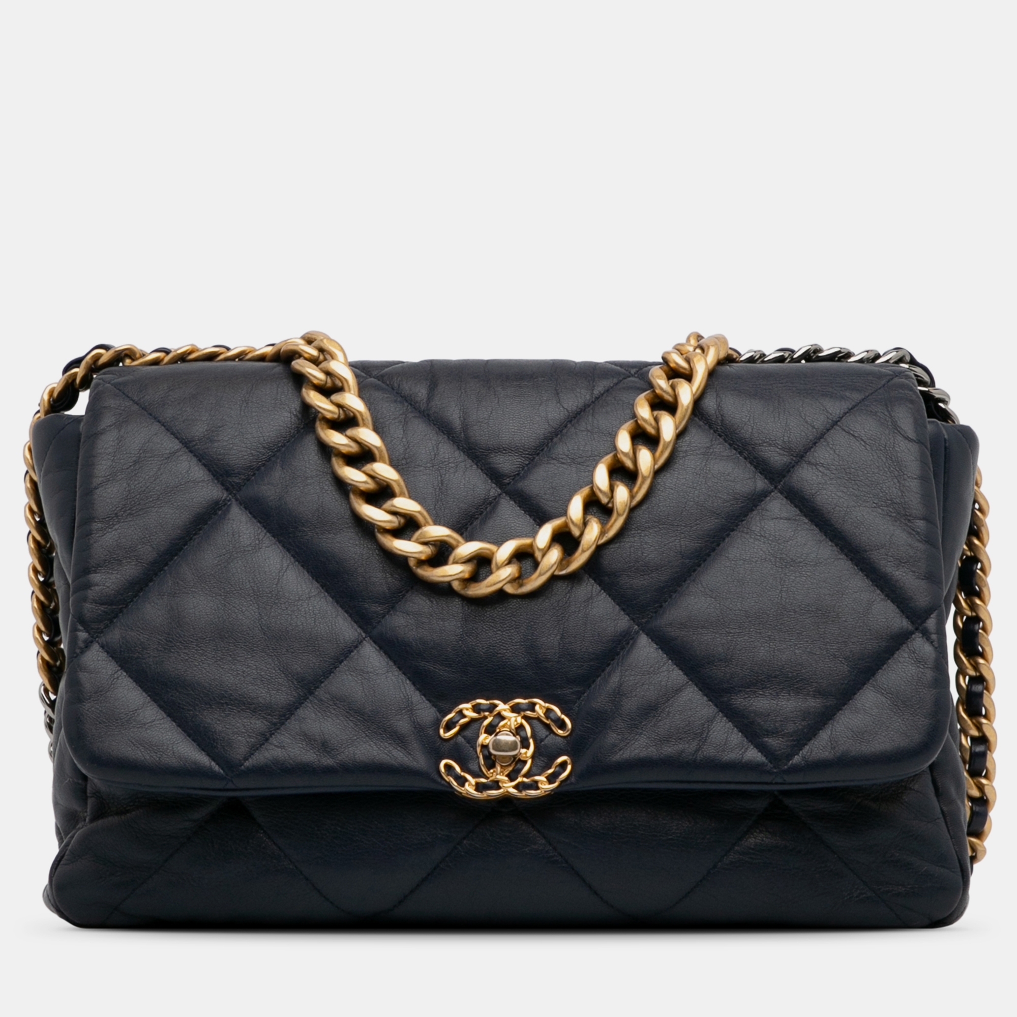 Chanel large 19 flap bag