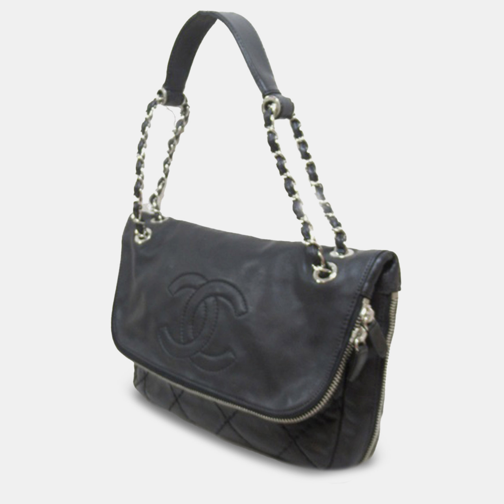 Chanel Wild Stitch Flap Shoulder Bag, Black
Chanel Wild Stitch Flap Shoulder Bag, Black