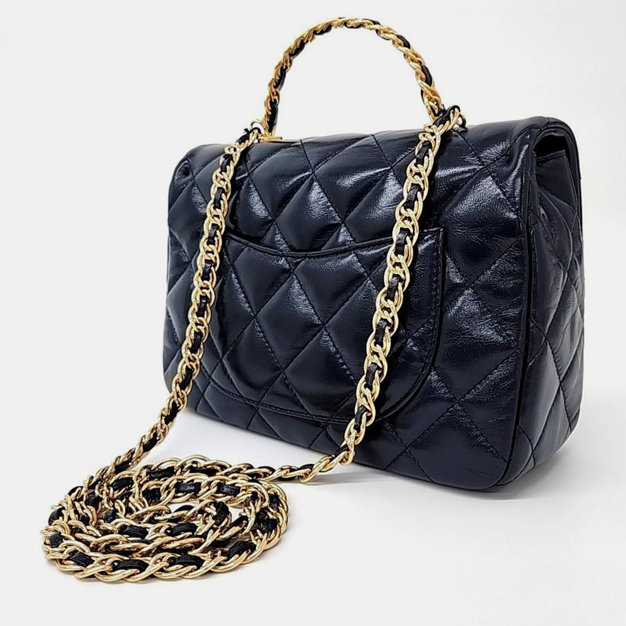 Chanel Top Handle Shoulder Bag