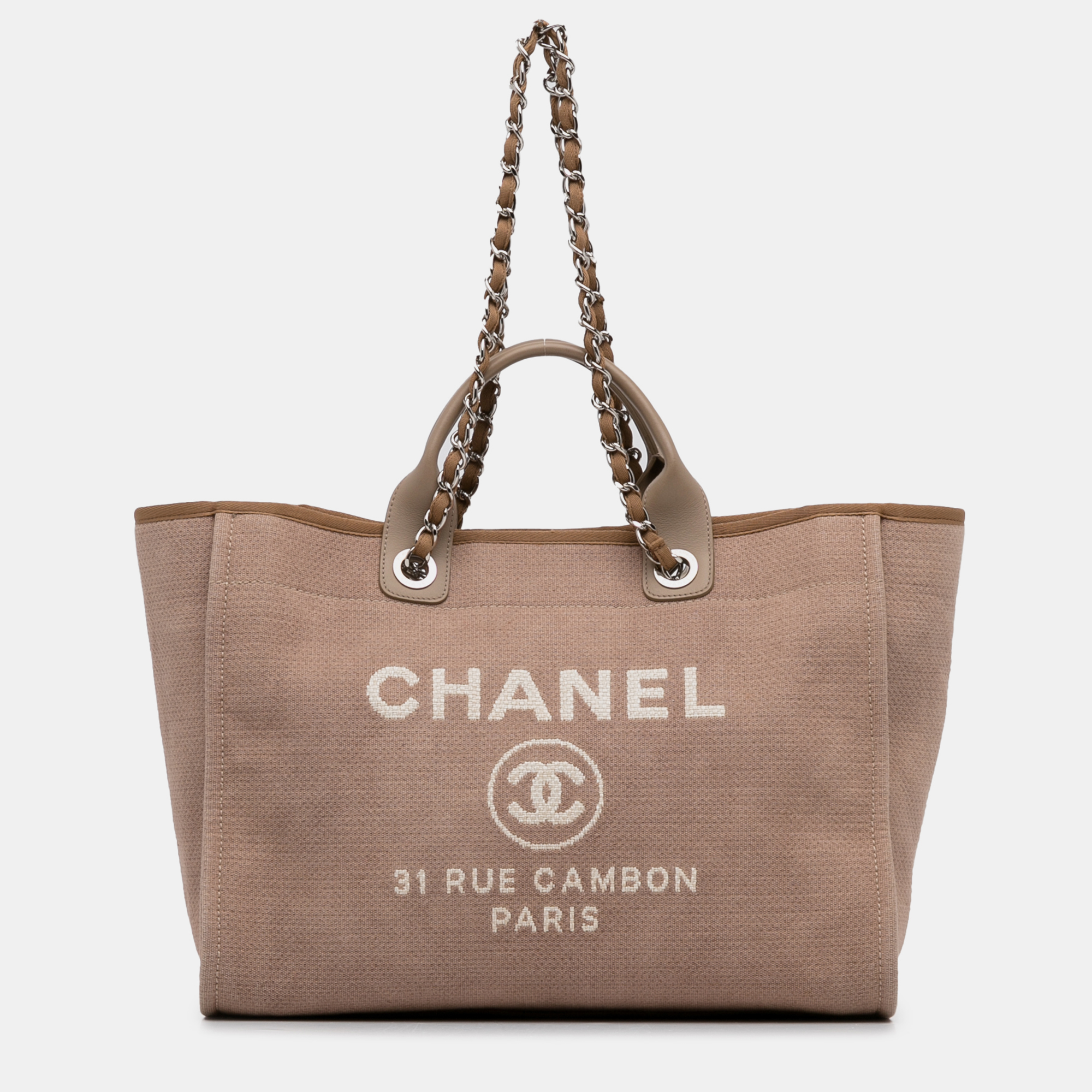 Chanel large deauville shoulder bag