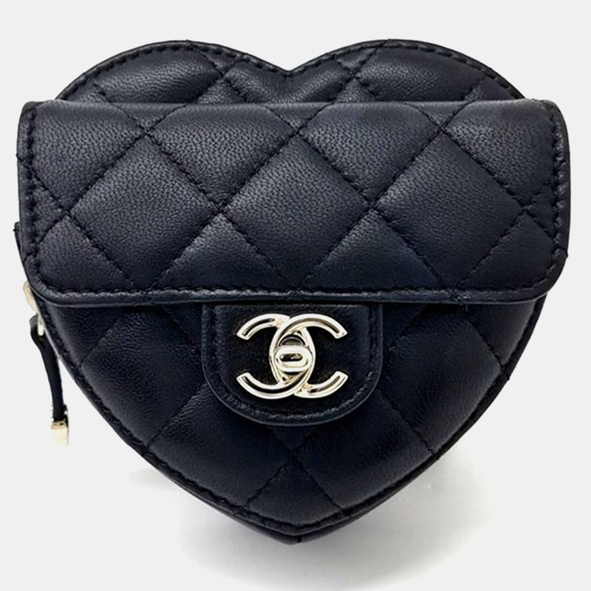 Chanel mini heart belt bag