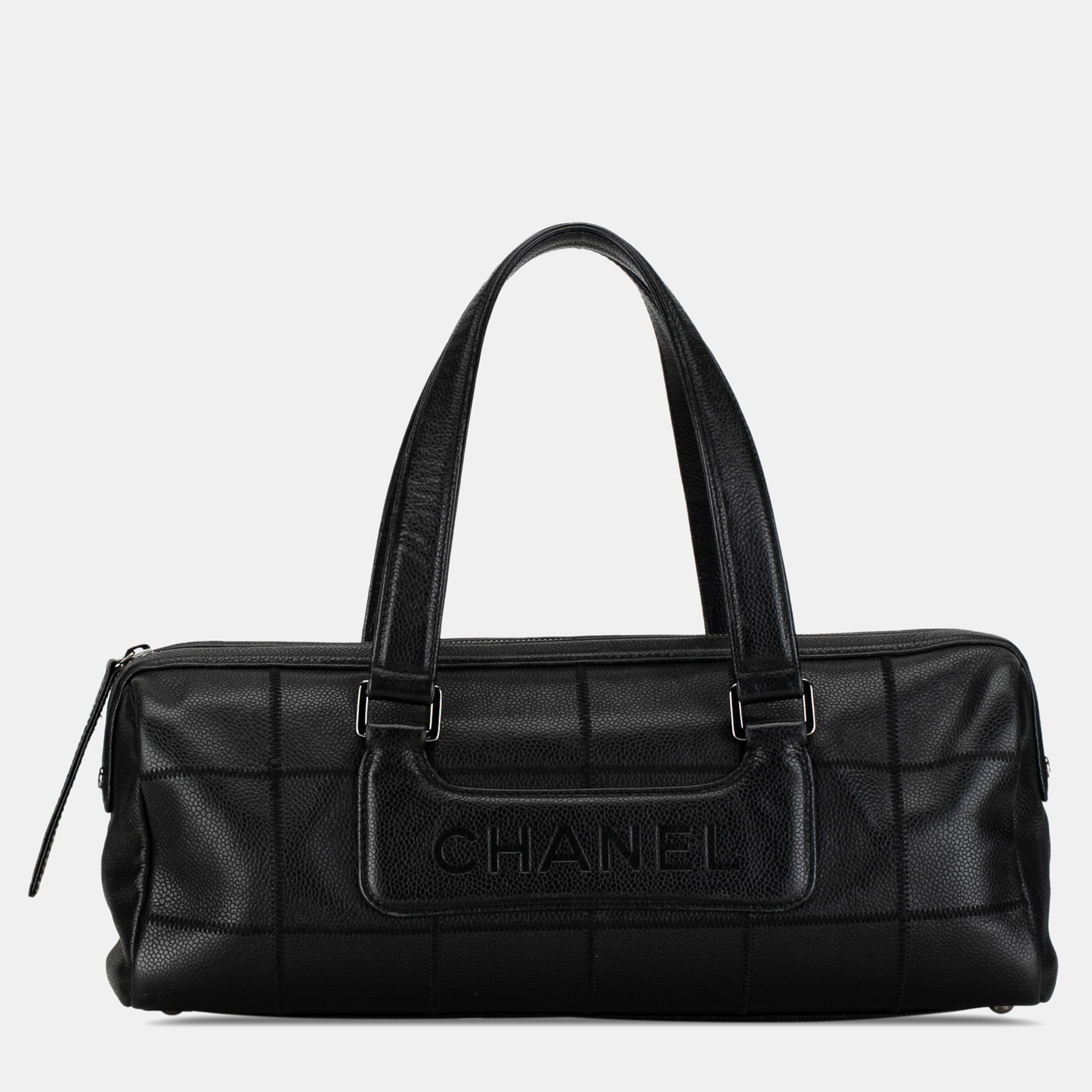 Chanel caviar choco bar handbag
