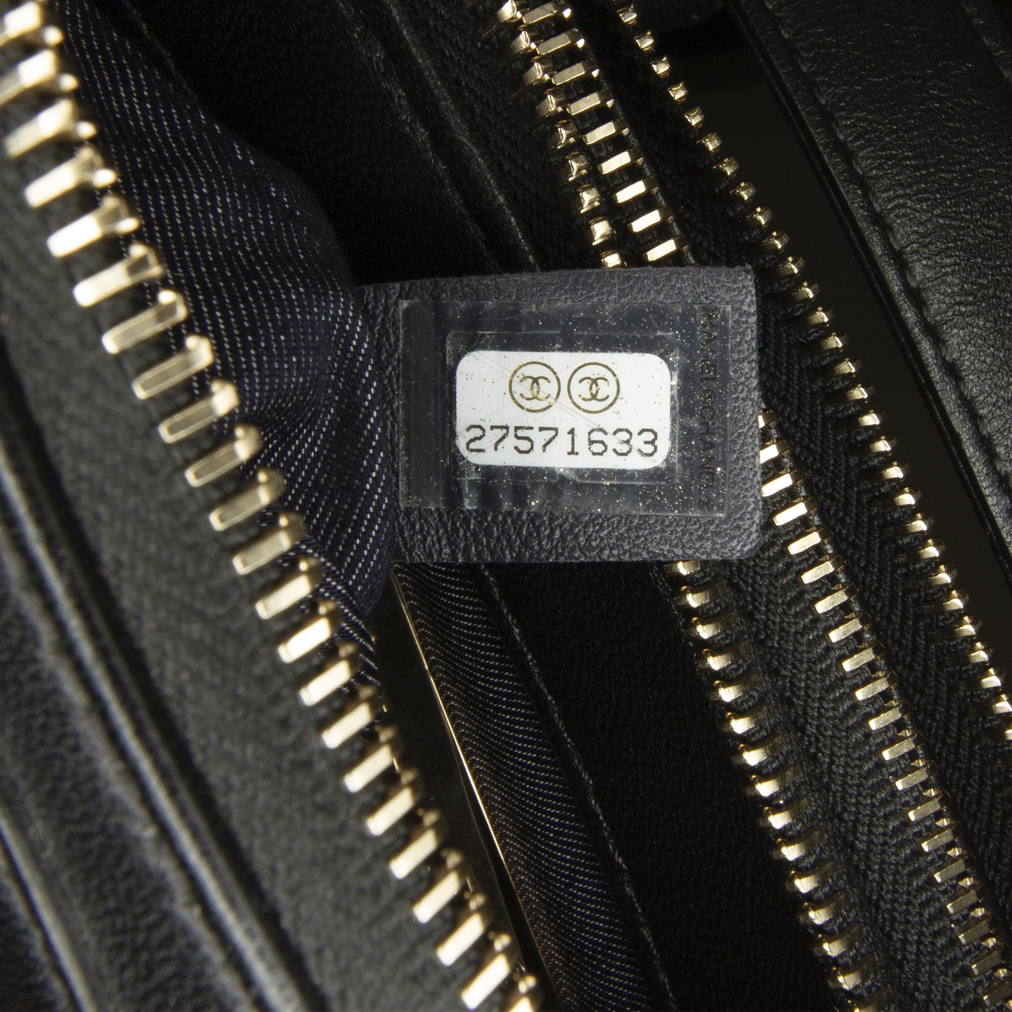 Chanel Black CC Mania Waist Bag