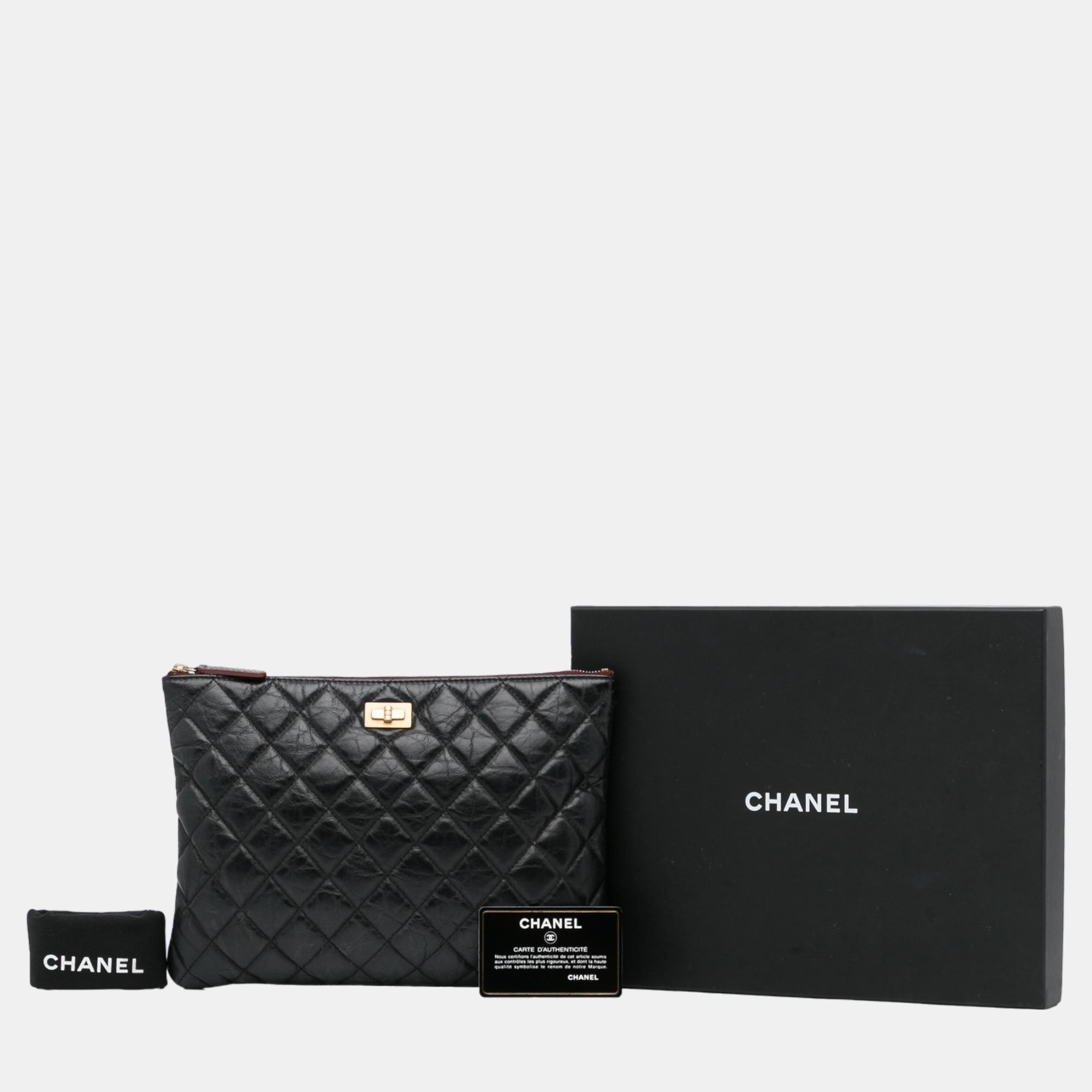Chanel Black Reissue O Case