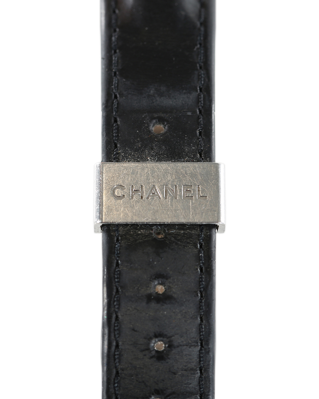 Chanel Black Ceramic J12 H0682 Quartz Women's Wristwatch 33 Mm