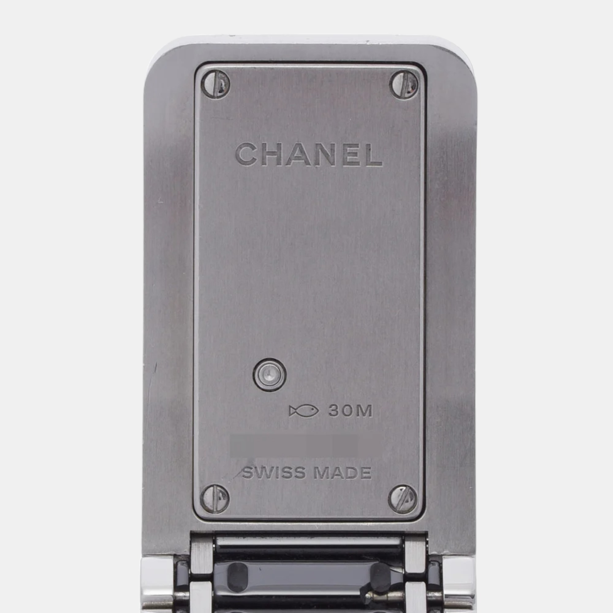 Chanel Black Stainless Steel Code Coco H5148 Quartz Women's Wristwatch 21 Mm