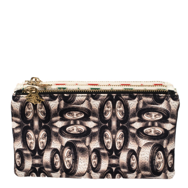Charlotte Olympia Multi-color Printed Fabric Set of 3 Clutches