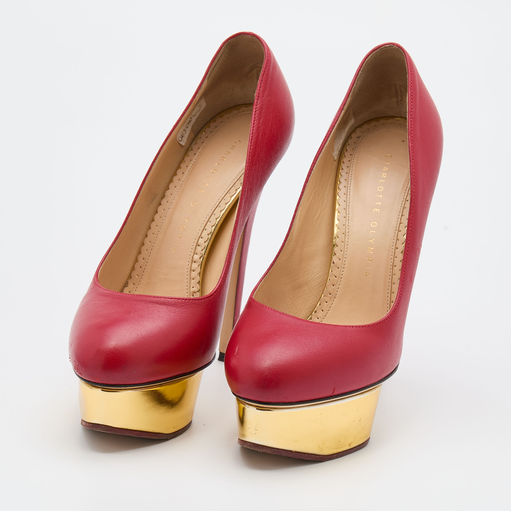 Charlotte olympia discount dolly red