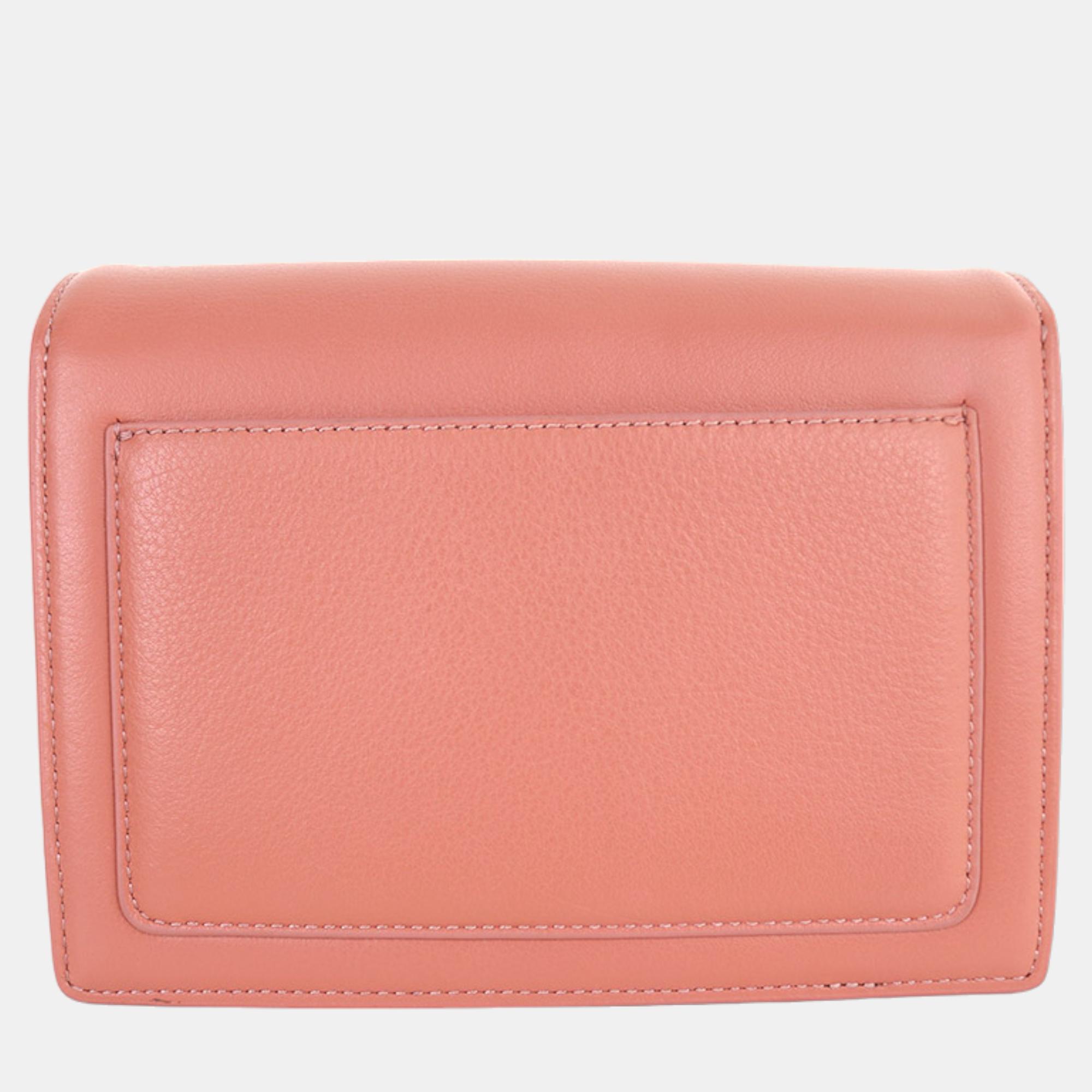 Charriol Light Brown Leather Twilight Handbag