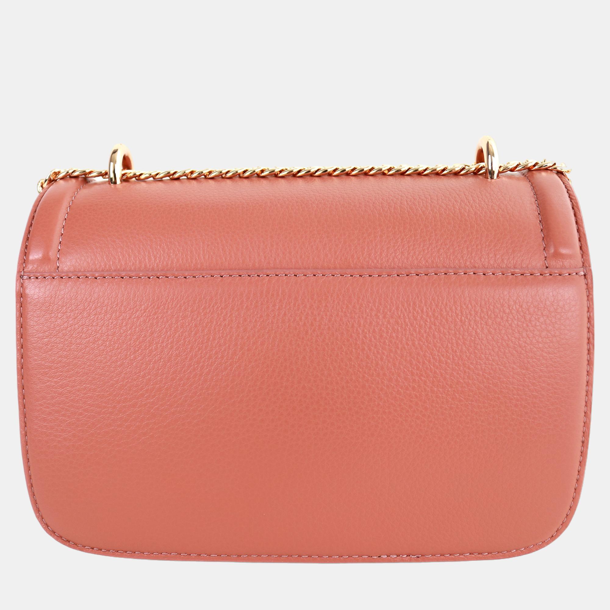 Charriol Light Brown  Leather Twilight Handbag