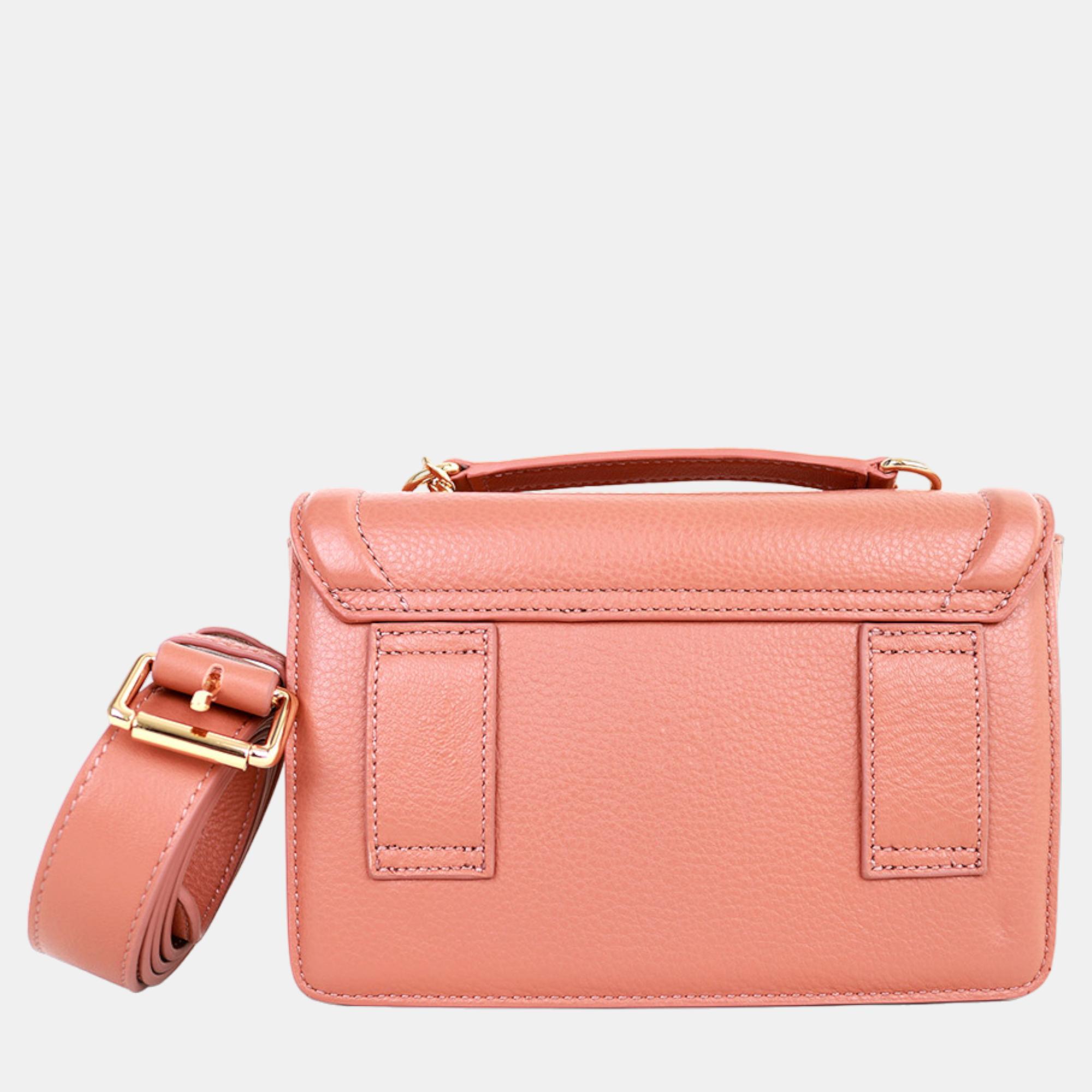 Charriol Light Brownn Leather Twilight Handbag