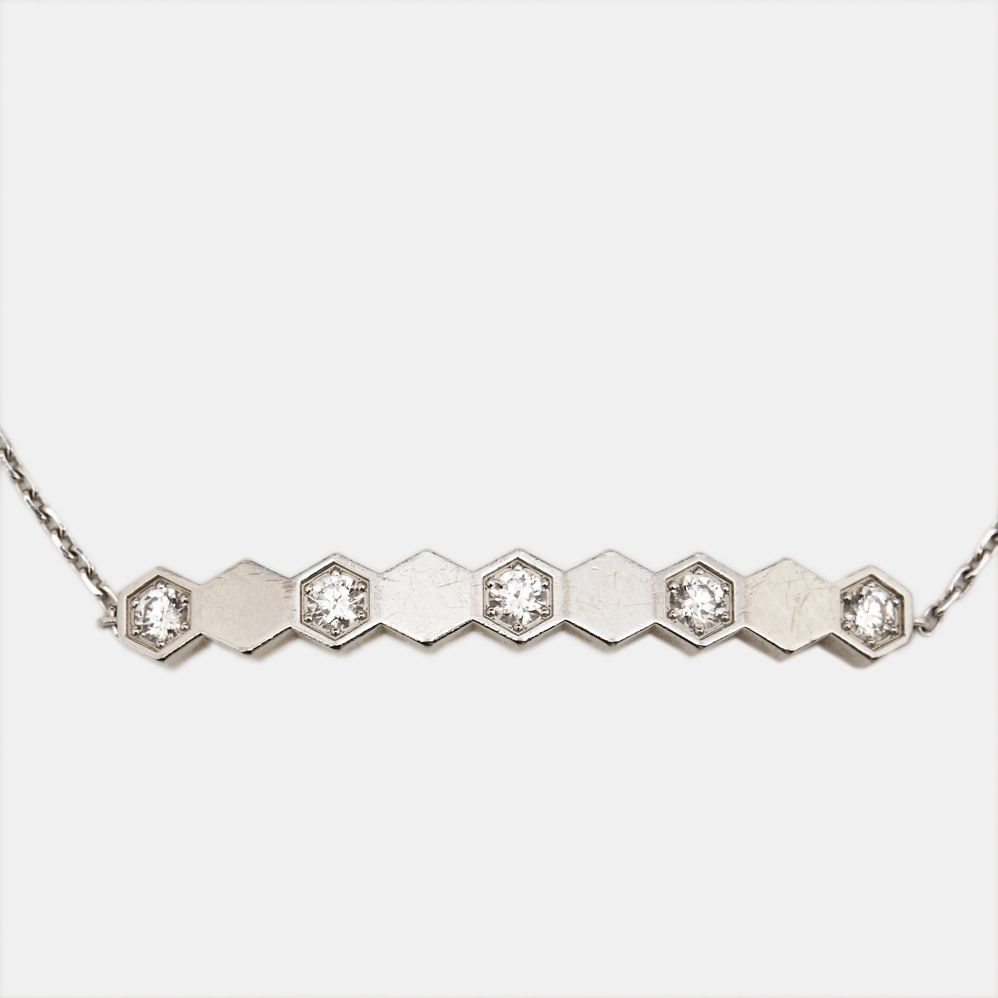 Chaumet Bee My Love Diamond 18k White Gold Bracelet