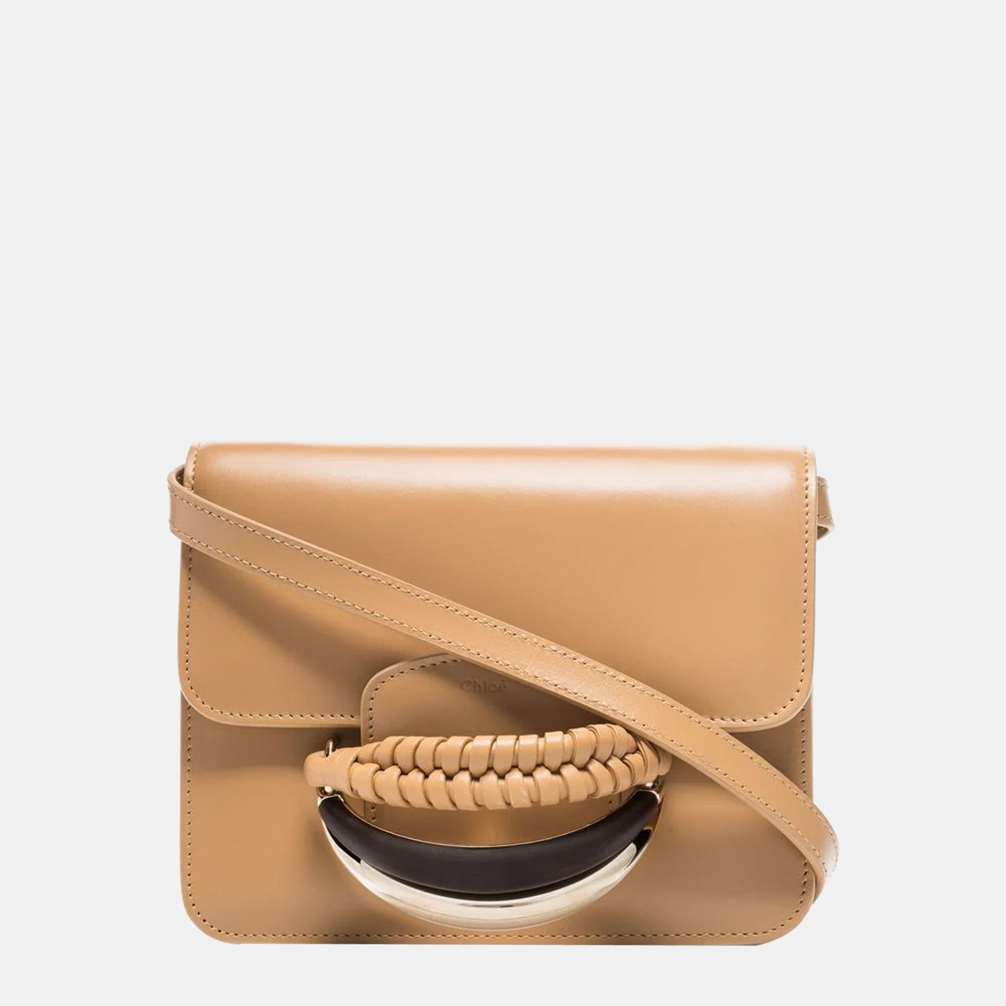Chloe beige - leather - crossbody bag