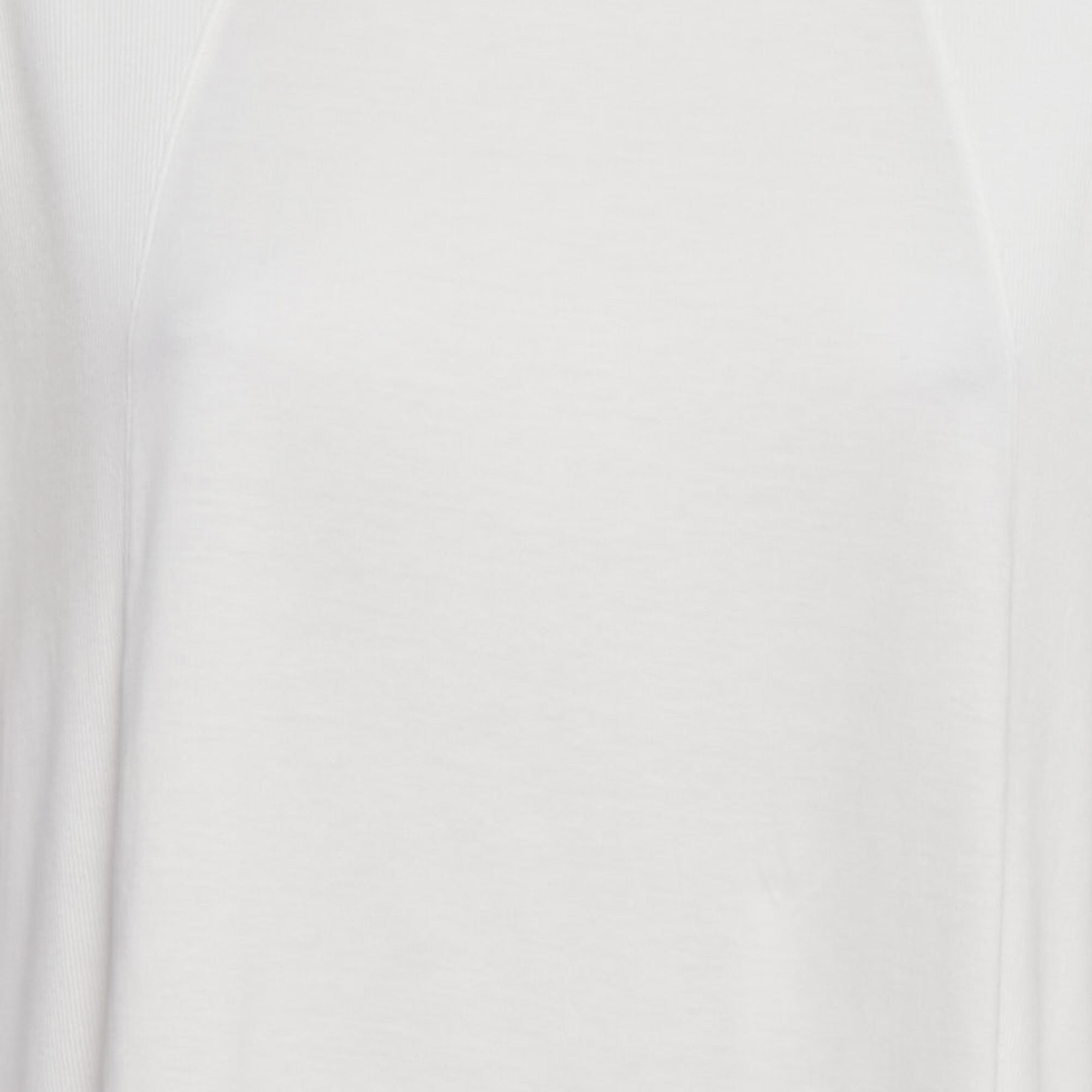 Chloe White Jersey Cotton Crew Neck T-Shirt M