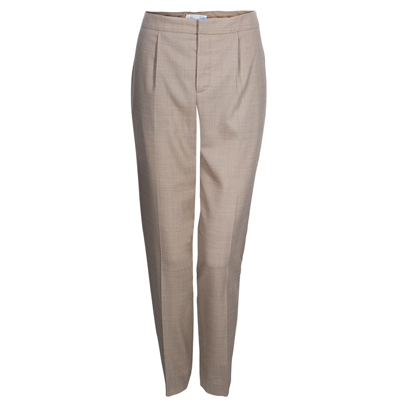 Image of Chloe Grey Tailored Trousers S