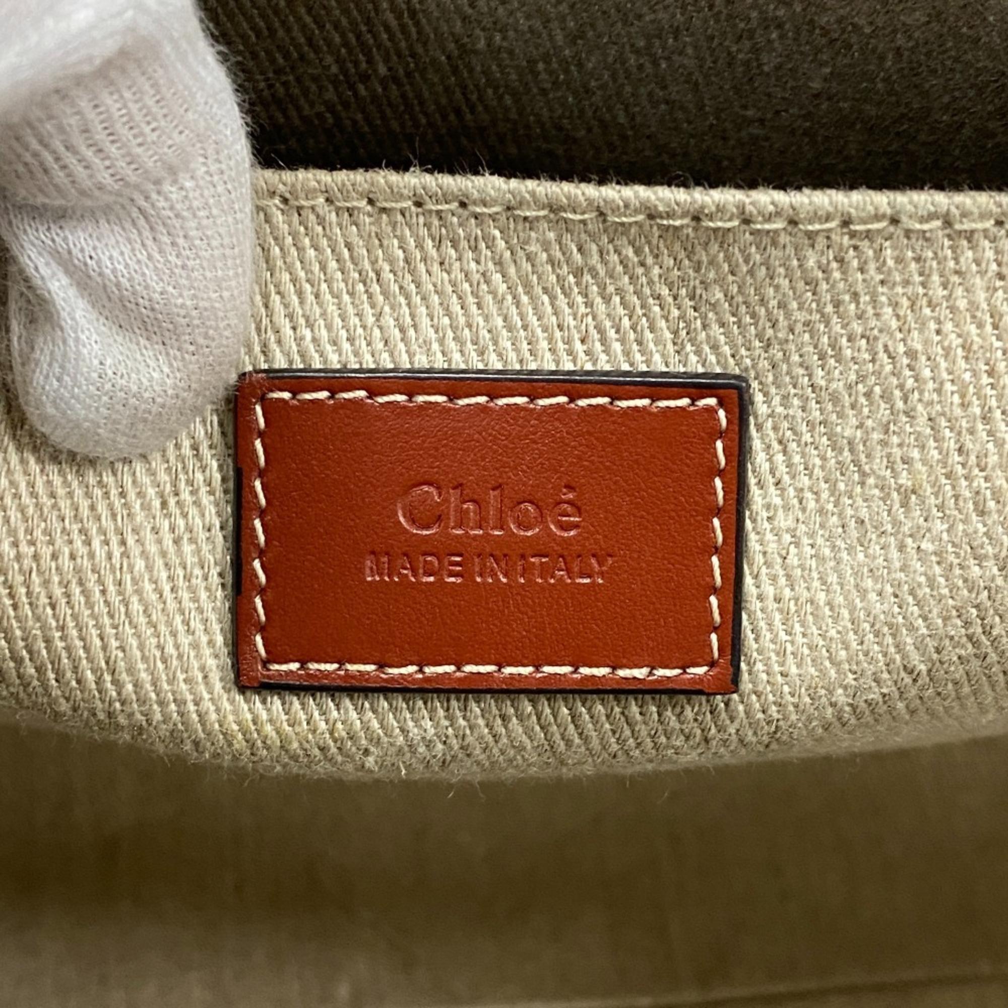 Chloe Beige Ody Medium Tote Bag