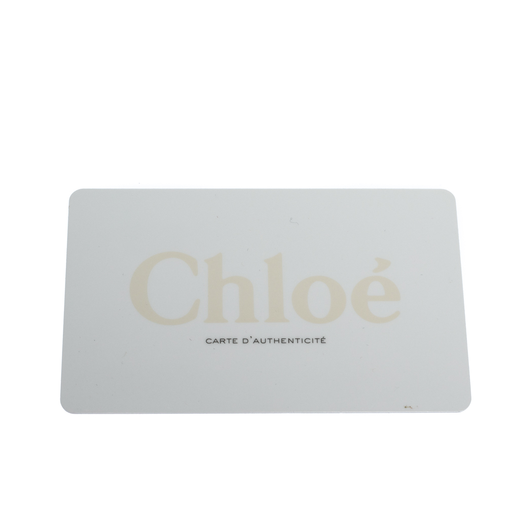 Chloe Purple Leather Sally Continental Wallet