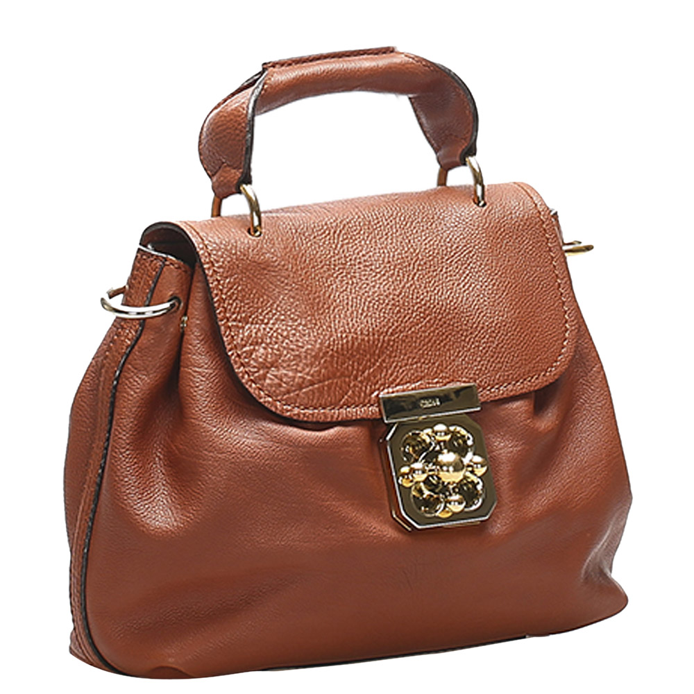 Chloe Brown Leather Elsie Bag
Chloe Brown Leather Elsie Bag