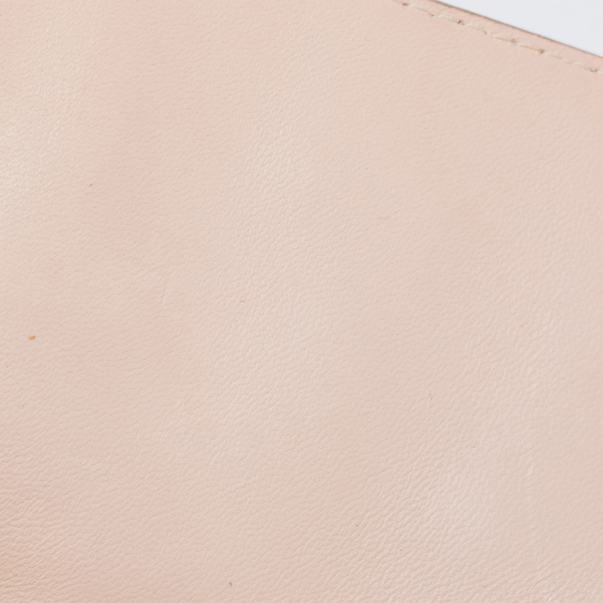 Chloe Light Pink Leather Medium Crystals Embellished Elsie Shoulder Bag