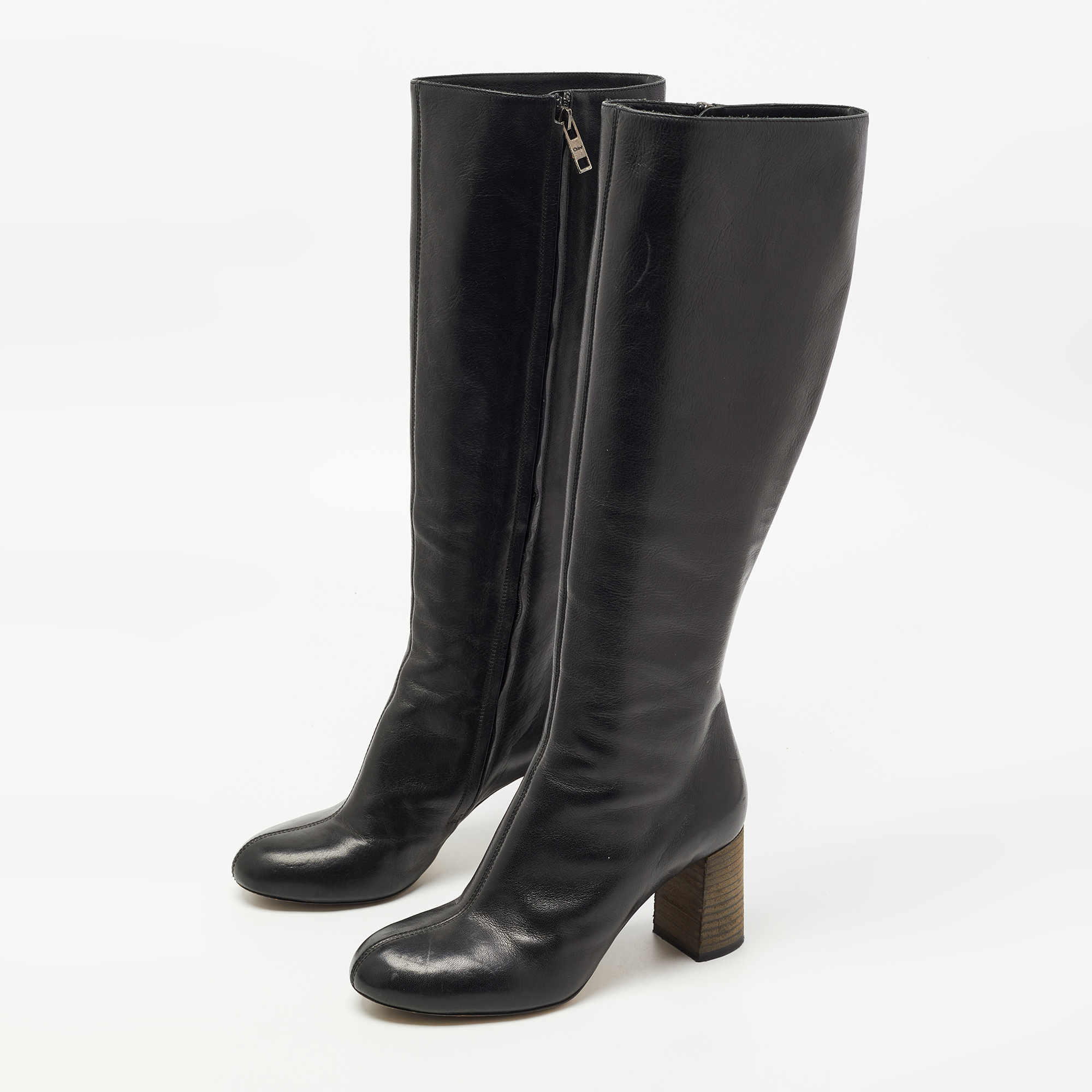 Chloe Black Leather Knee Length Boots Size
Chloe Black Leather Knee Length Boots Size