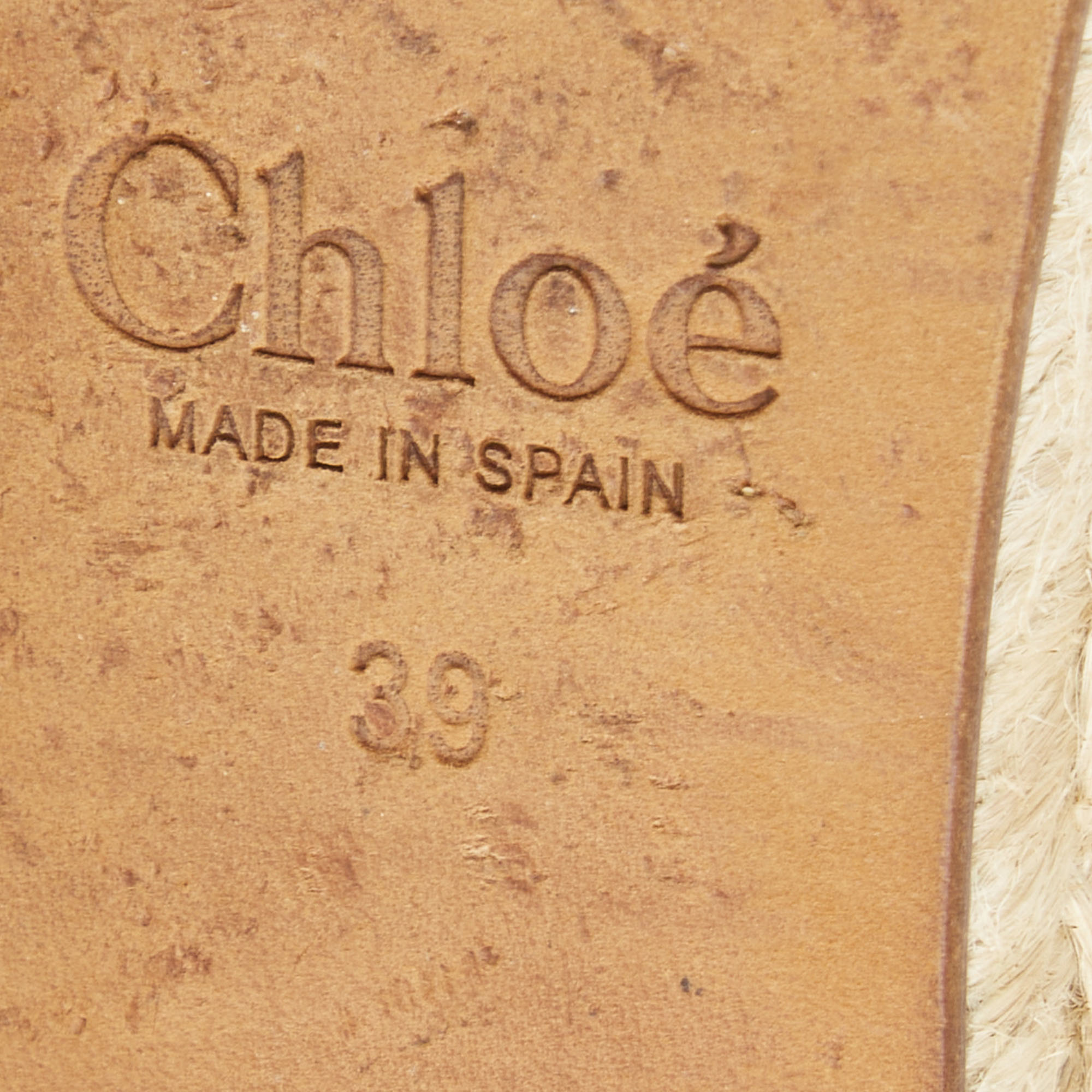 Chloe Grey Suede Scalloped Trim Lauren Ankle Wrap Espadrille Platform Wedge Sandals Size 39