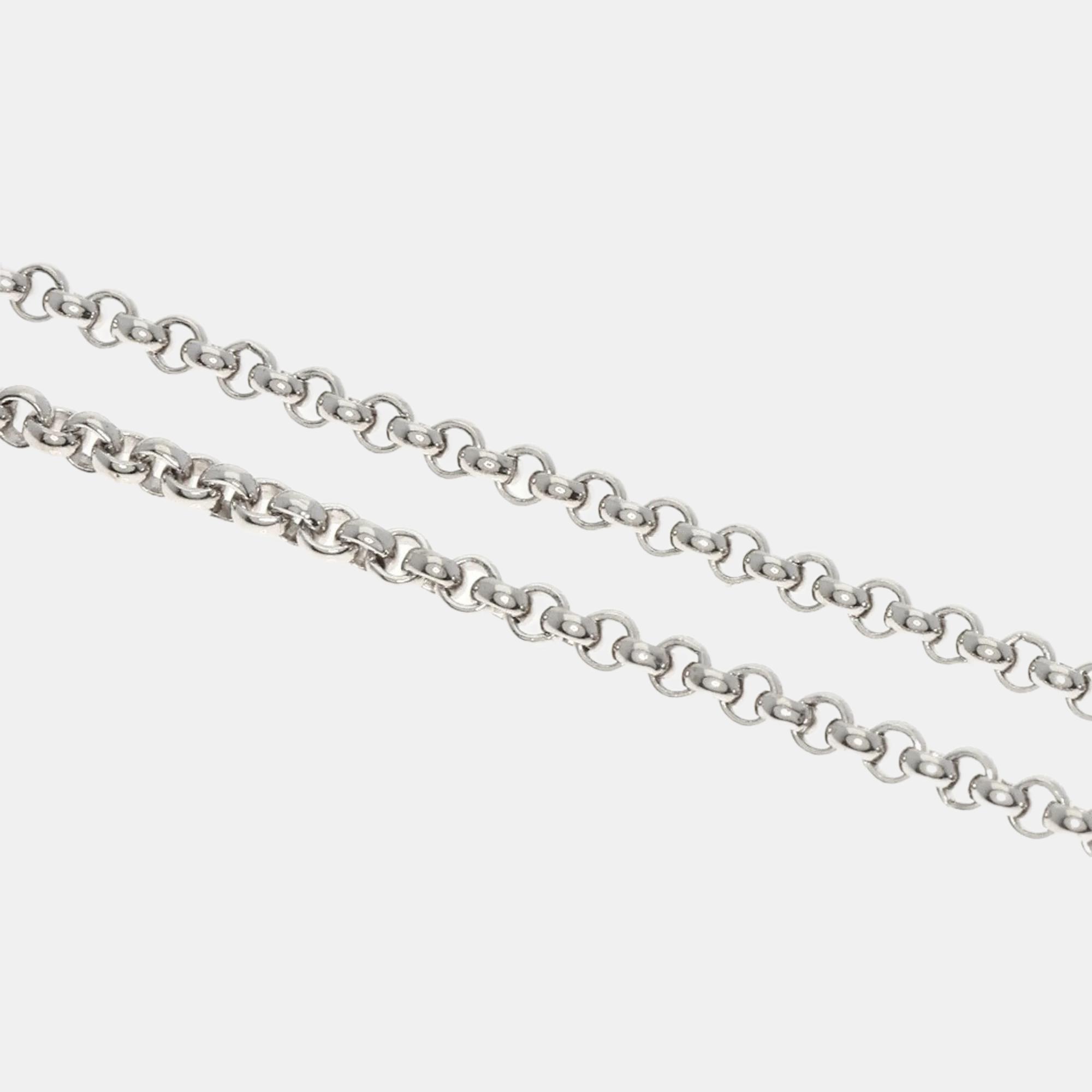 Chopard 18K White Gold Chain Necklace