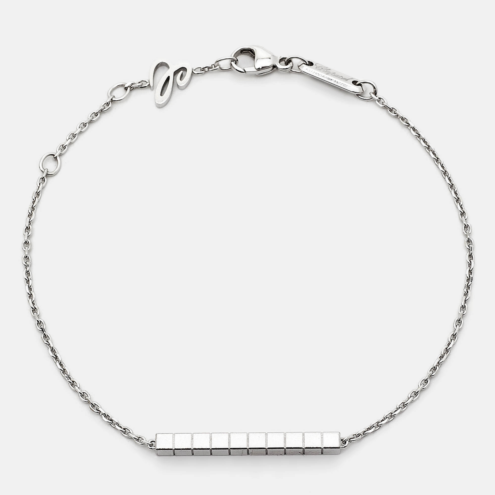 Chopard Ice Cube 18k White Gold  Bracelet